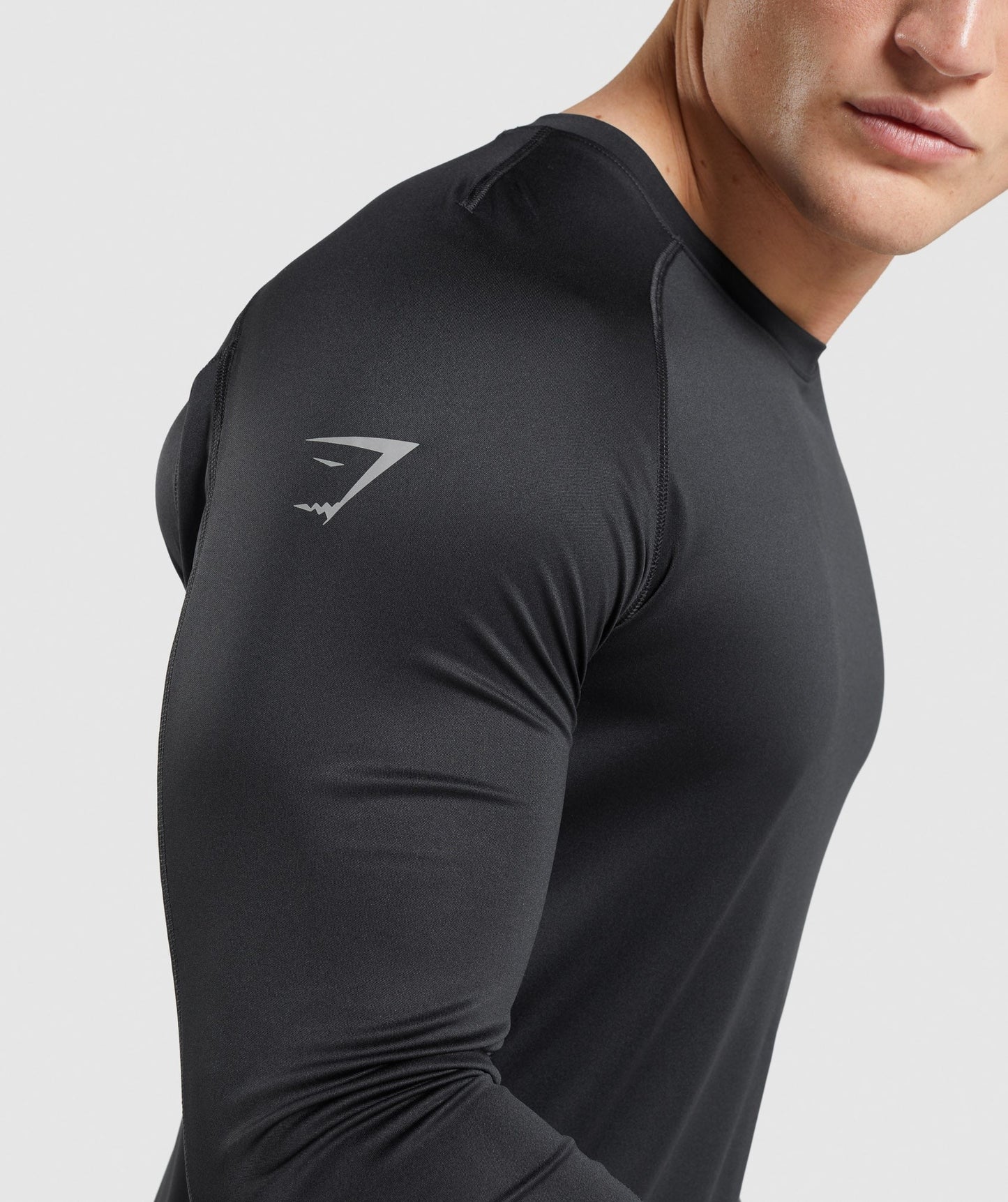 Gymshark Speed Evolve Long Sleeve T-Shirt - Black