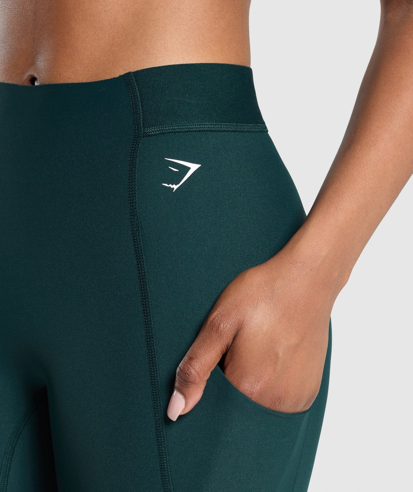 Gymshark Raw Cut Leggings - Strong Teal