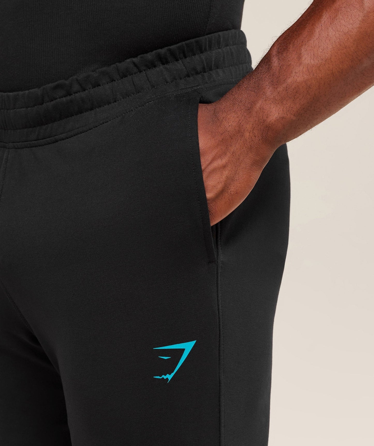 Gymshark Prime Joggers - Black/Brand Blue
