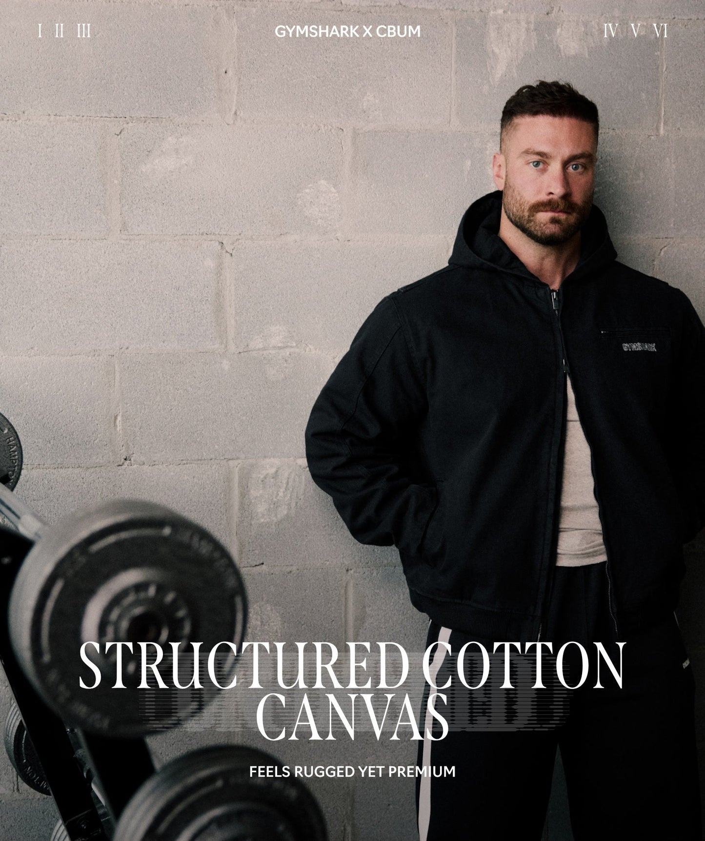 Gymshark x CBUM Workwear Jacket - Black
