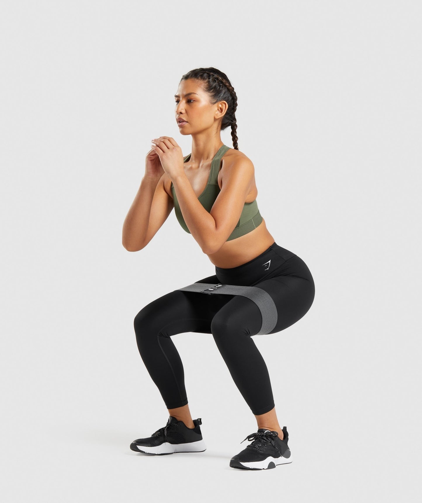 Gymshark Medium Glute Band - Charcoal Grey