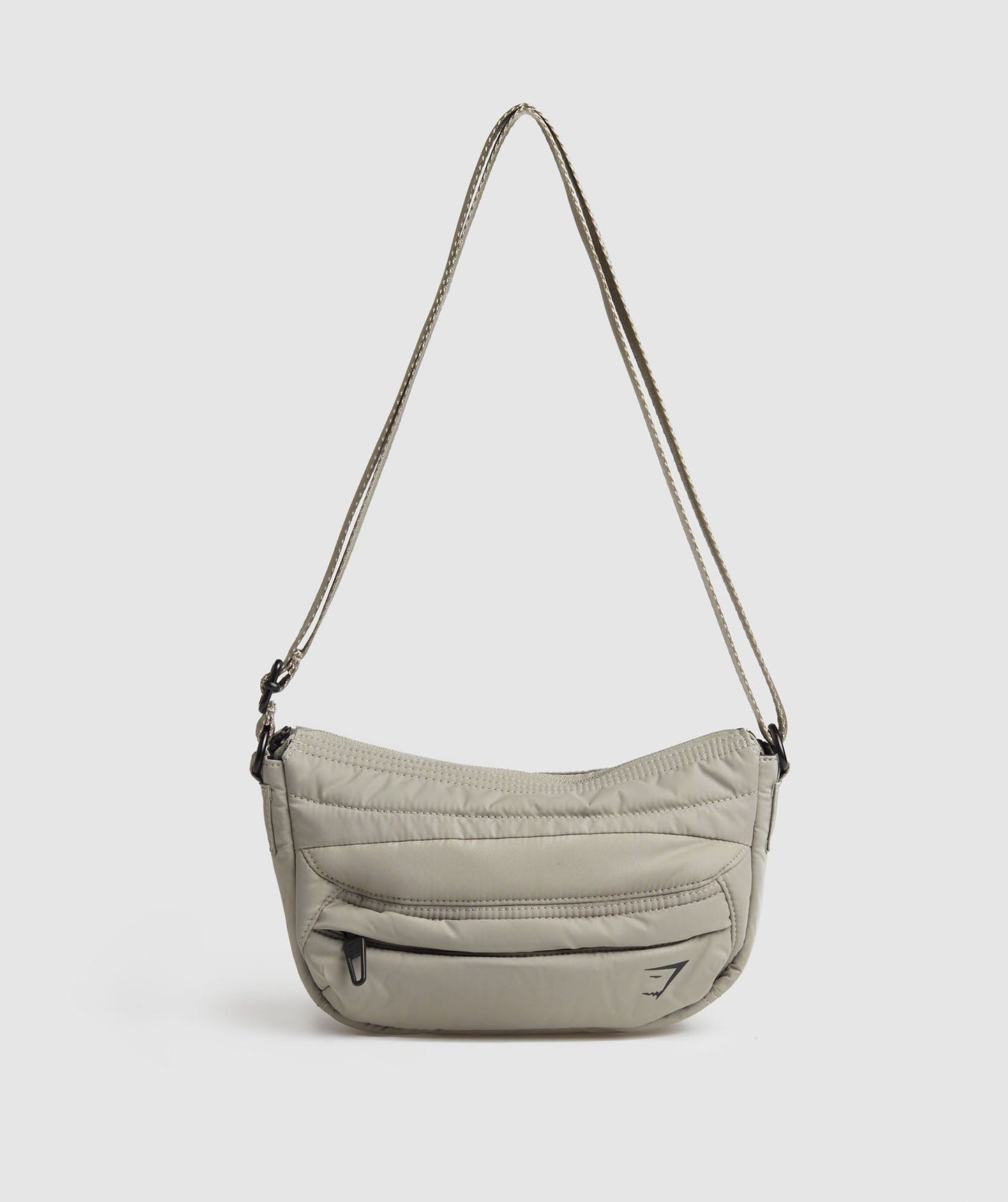 Gymshark Premium Lifestyle Shoulder Bag - Ecru Brown