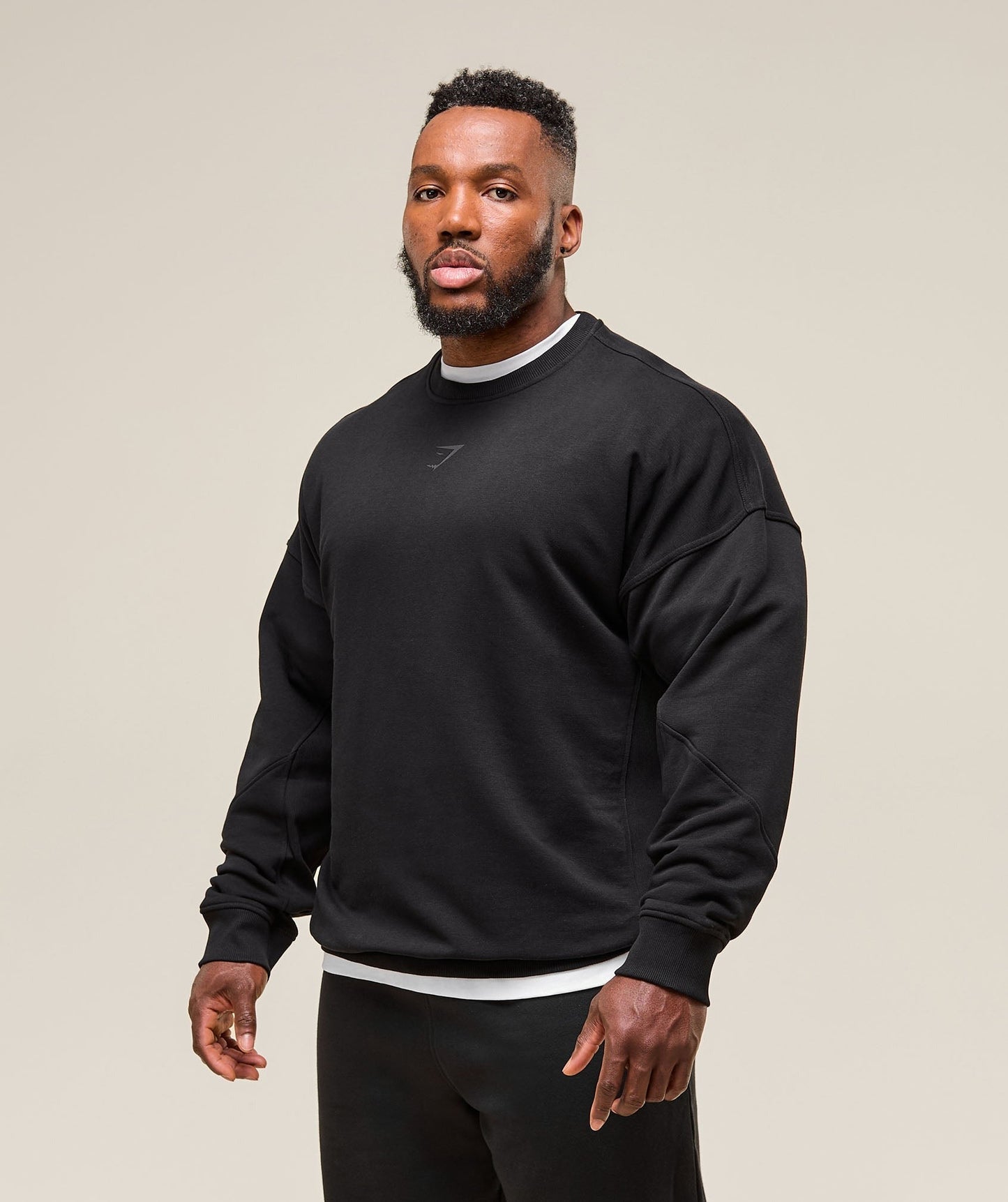 Gymshark Power Crew - Black