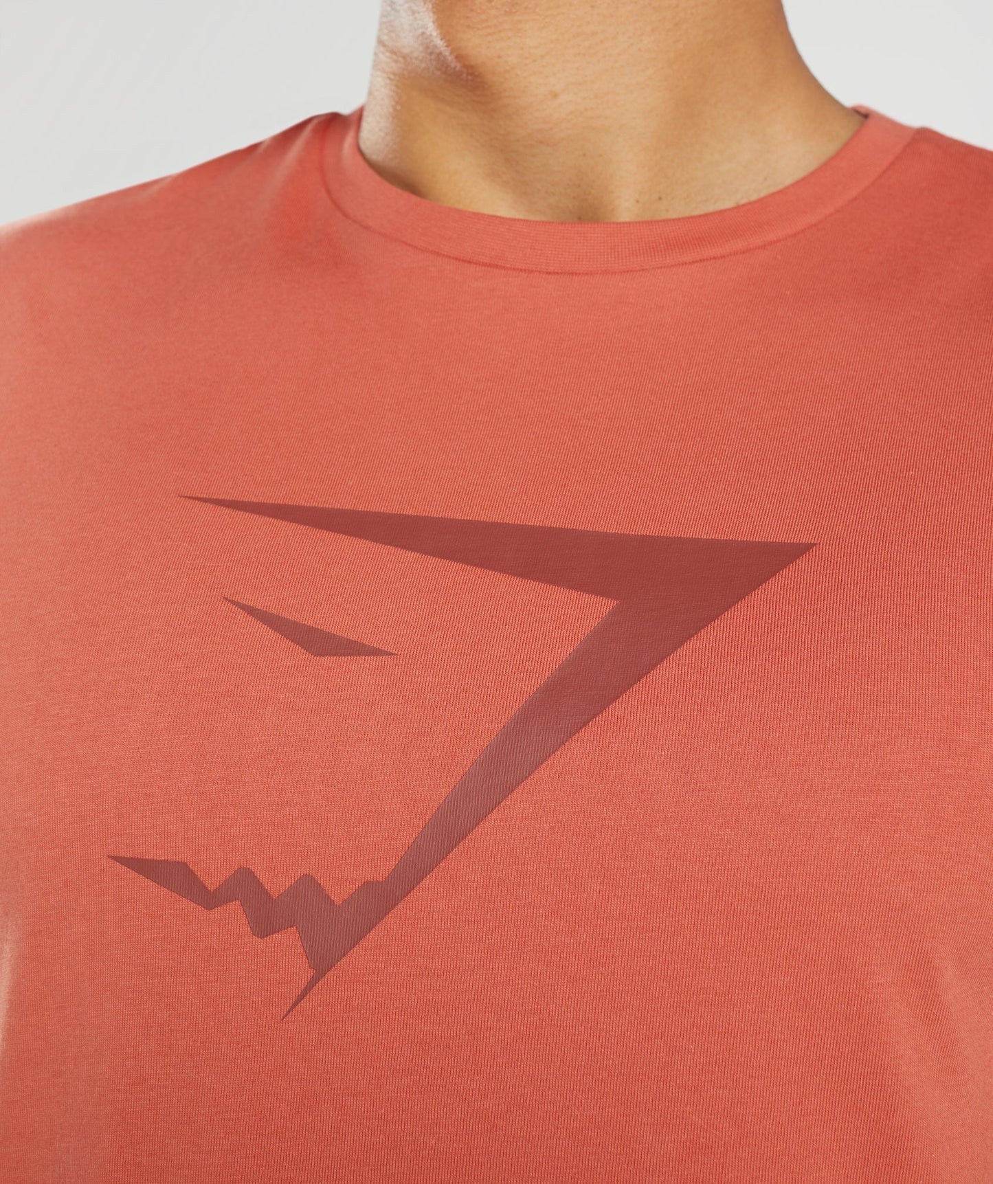 Gymshark Sharkhead Infill T-Shirt - Storm Red