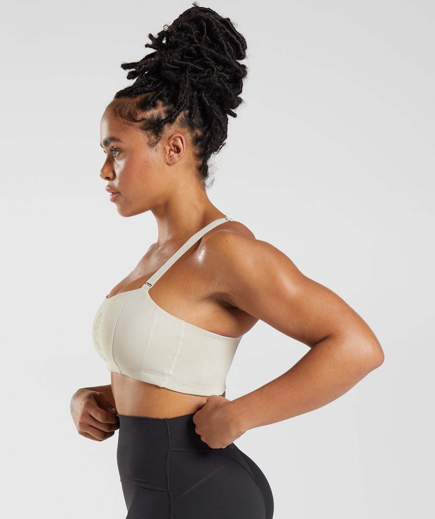 Gymshark Legacy Sports Bra - Pebble Grey