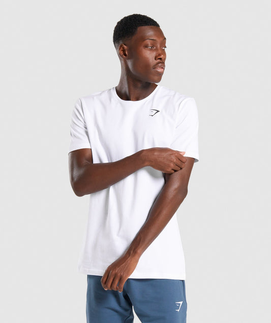 Gymshark Critical T-Shirt - White