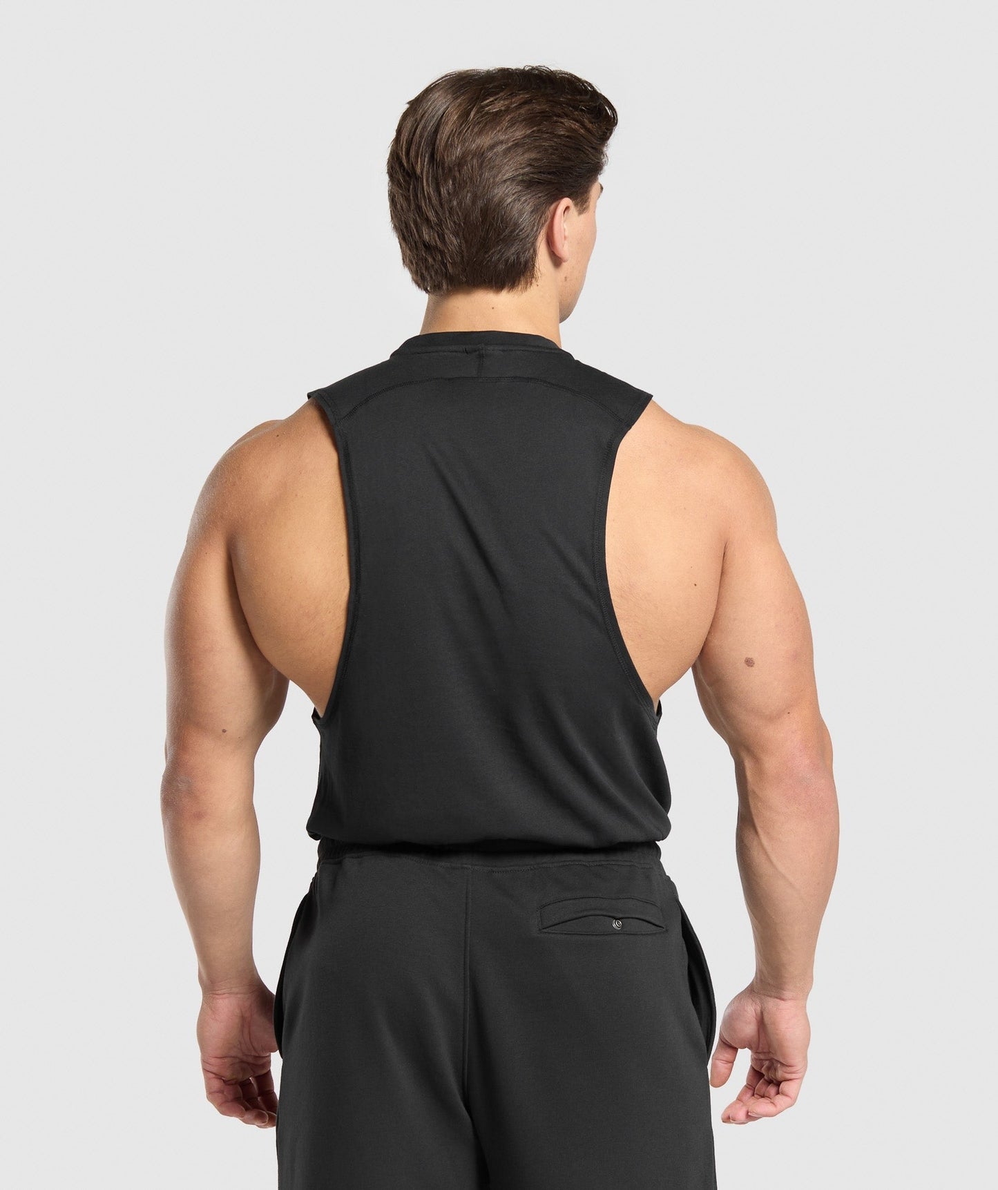 Gymshark Prime Drop Arm Tank - Black