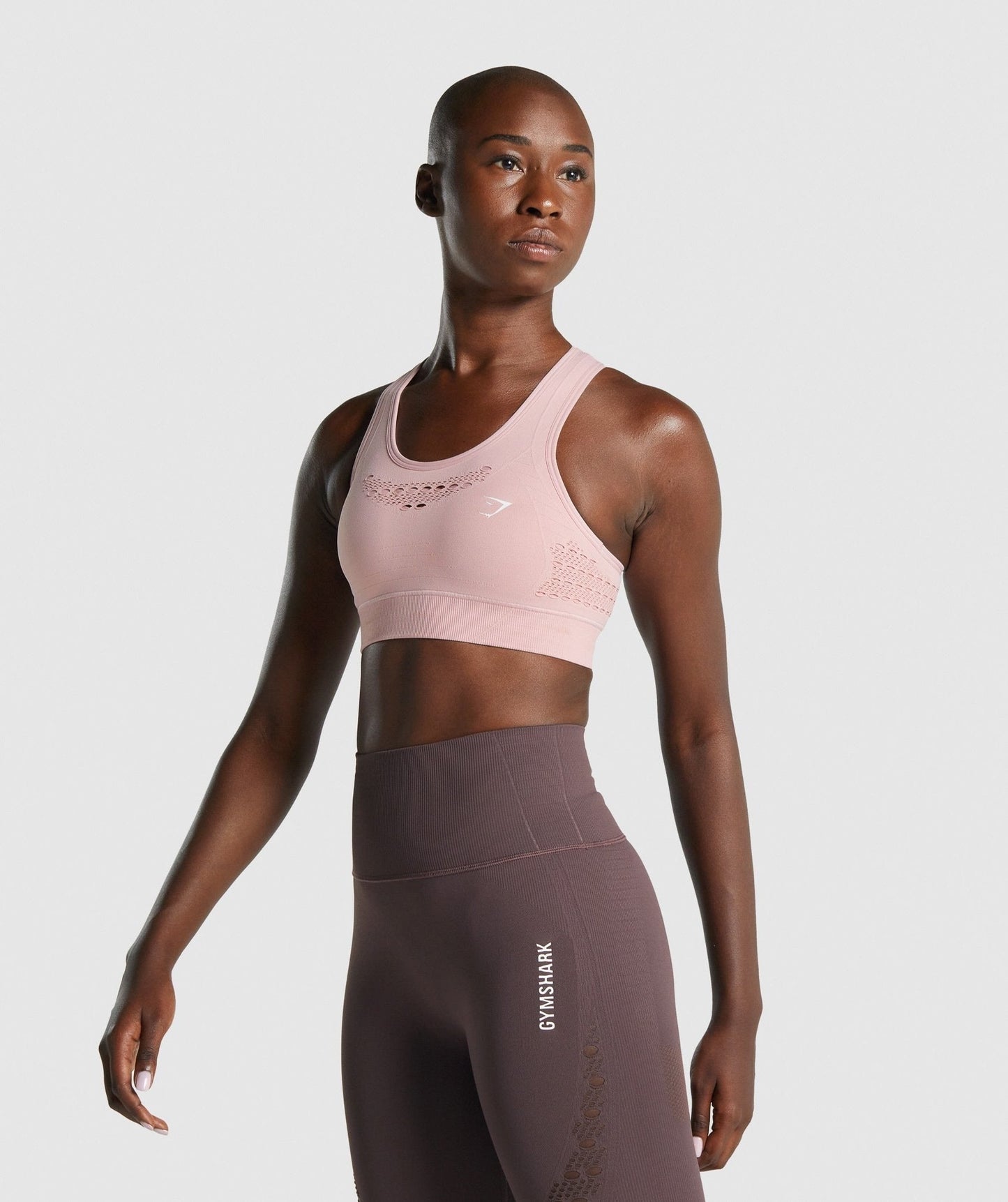 Gymshark Energy Seamless Sports Bra - Light Pink