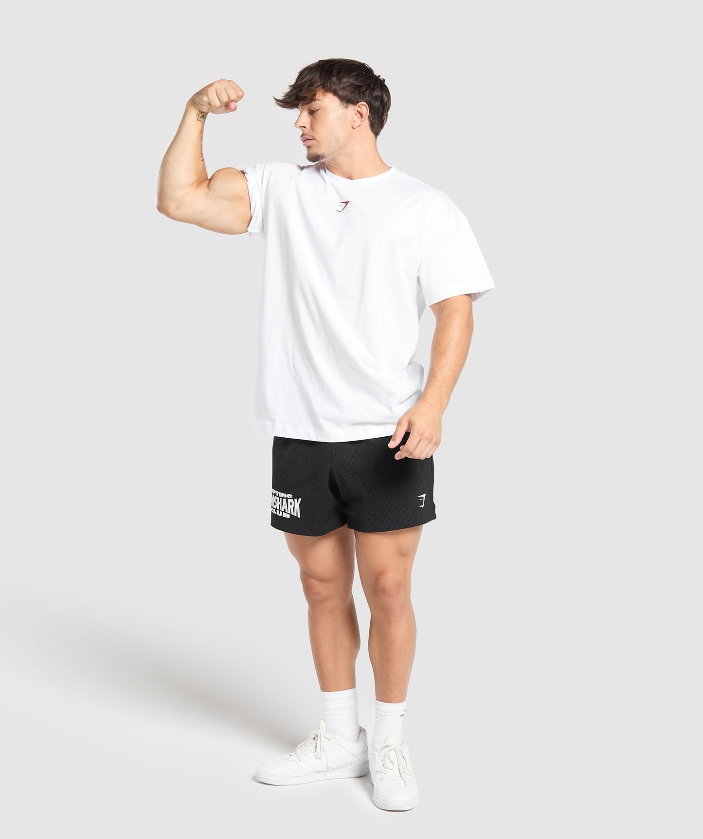 Gymshark Strength Department Graphic T-Shirt - White