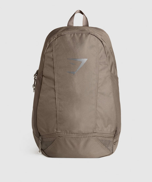 Gymshark Sharkhead Backpack - Camo Brown