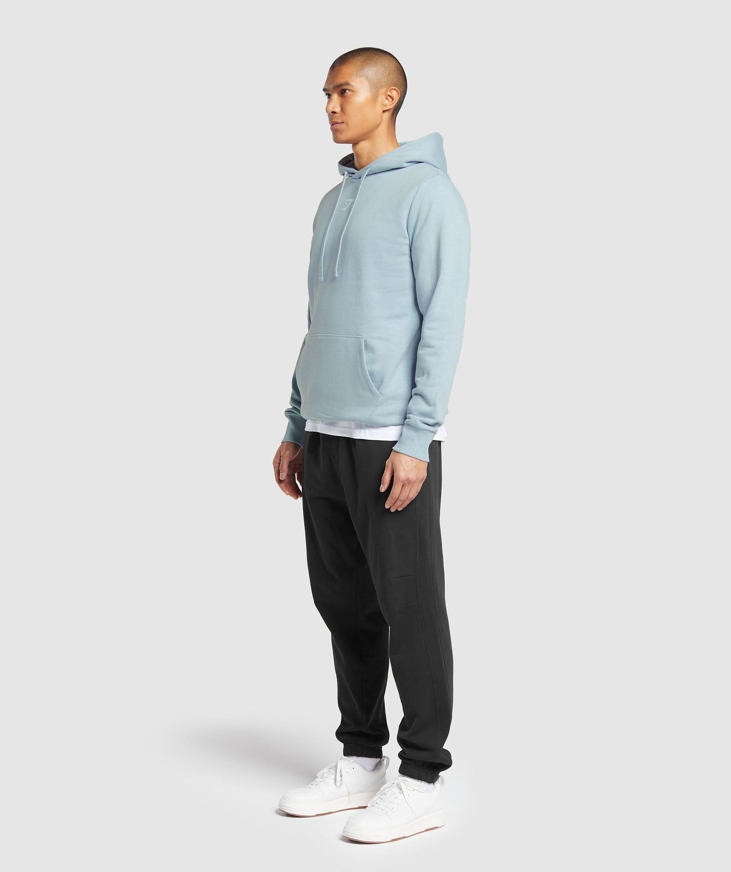 Gymshark Hybrid Wellness Hoodie - Salt Blue