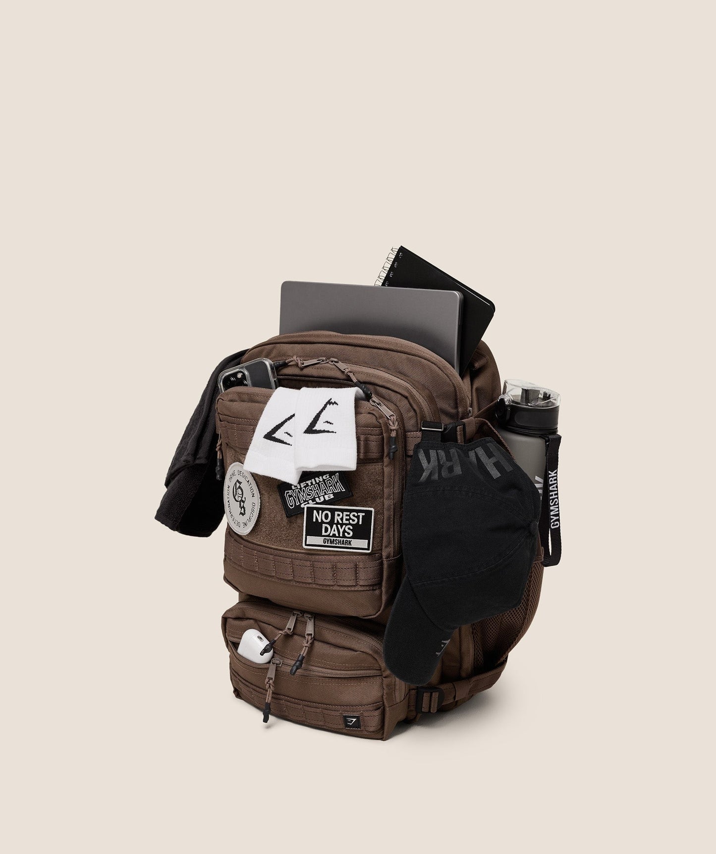 Gymshark Tactical Backpack - Soft Brown