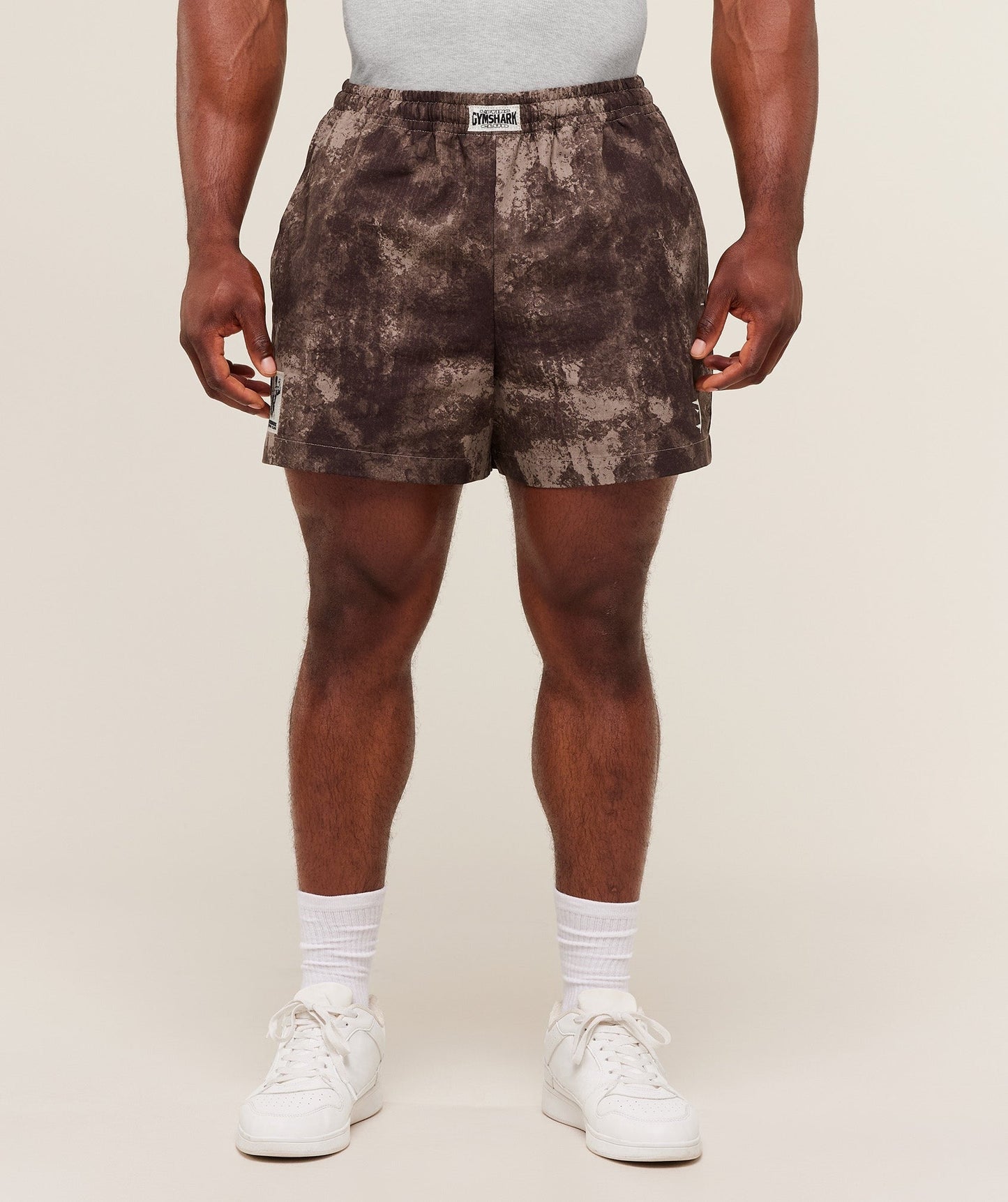 Gymshark Pumper Shorts 5" - Soul Taupe
