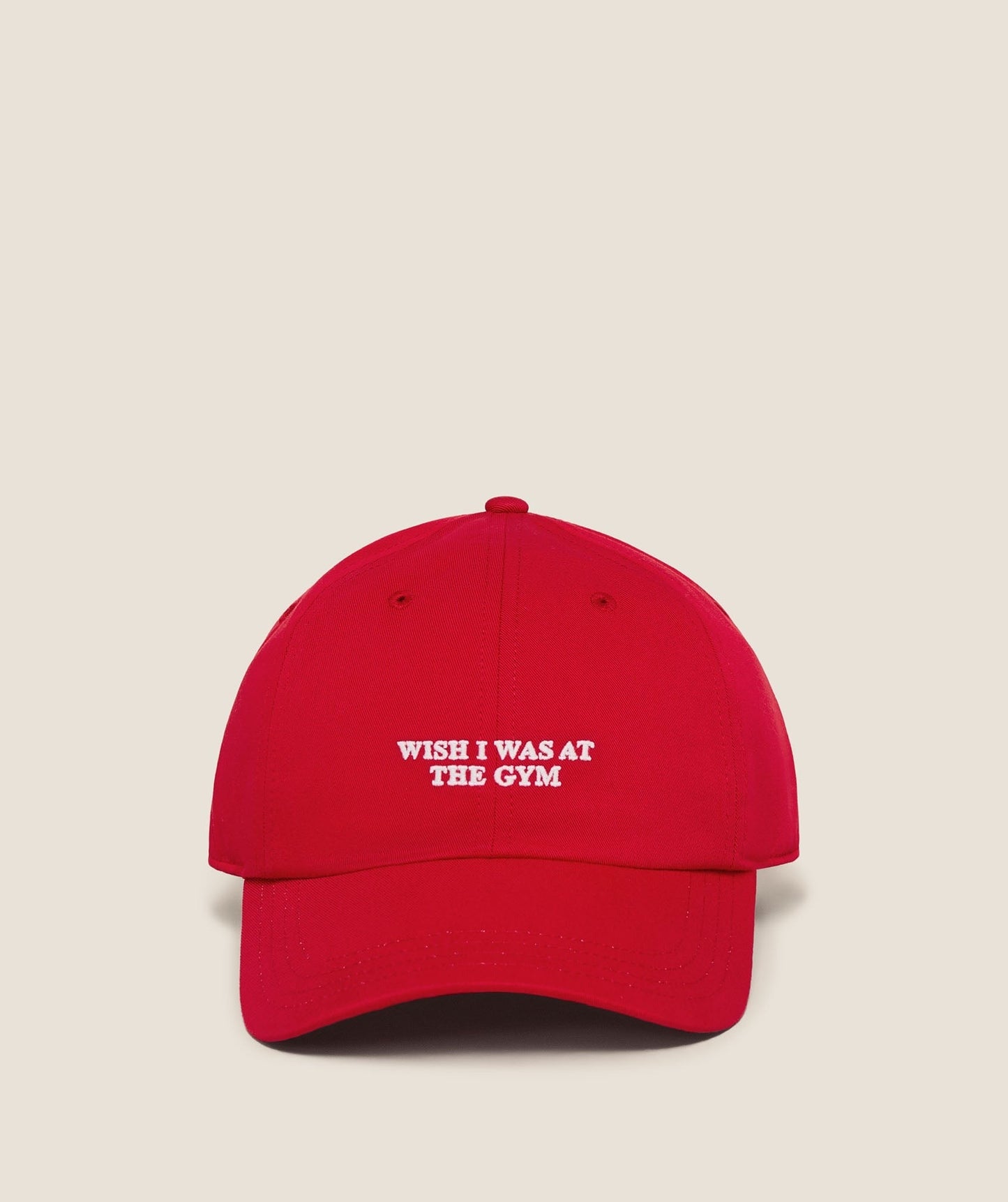Gymshark Slogan Cap - Carmine Red