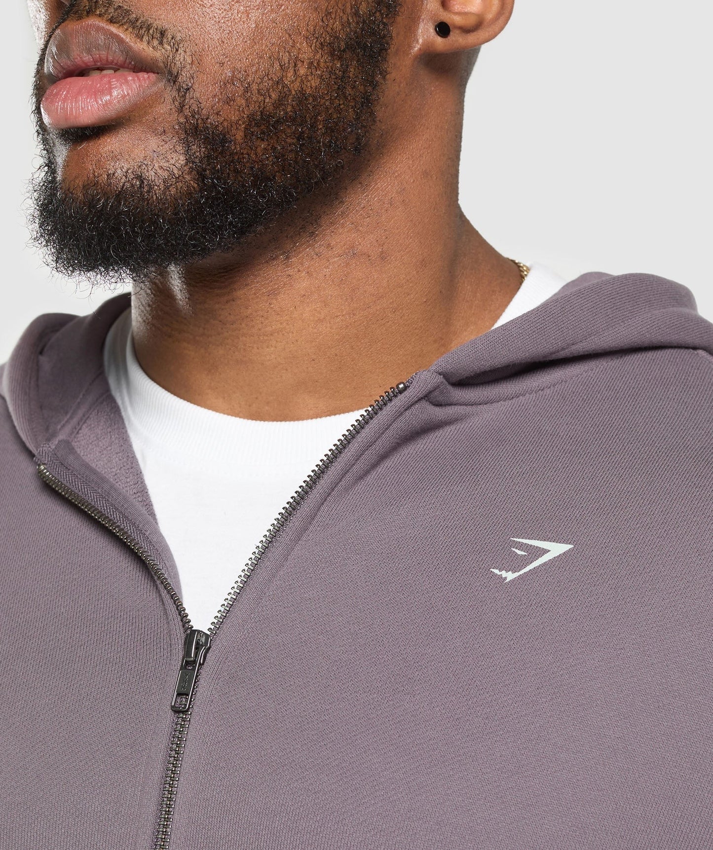 Gymshark Doberman Graphic Hoodie - Brushed Purple