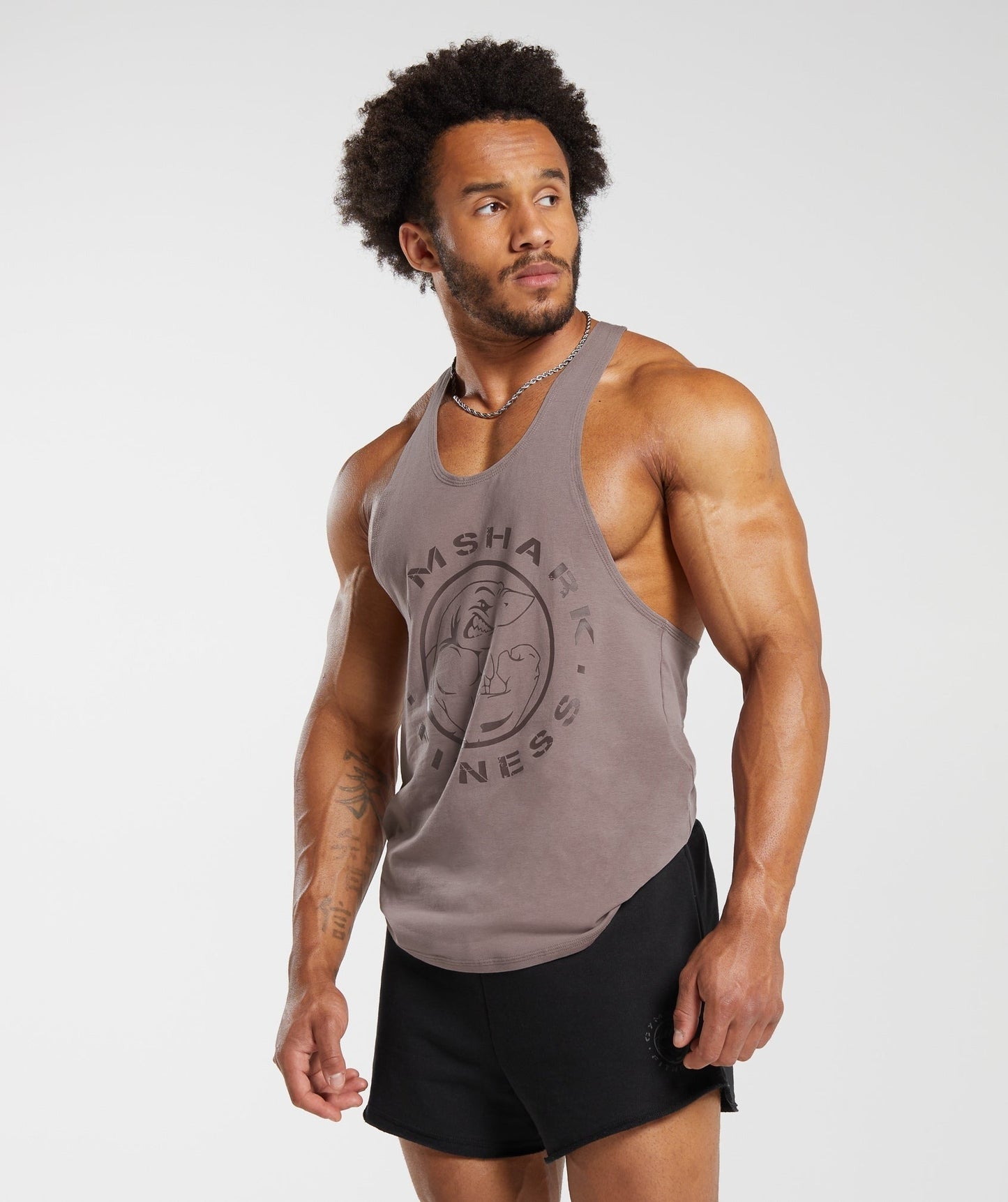 Gymshark Legacy Stringer - Washed Mauve