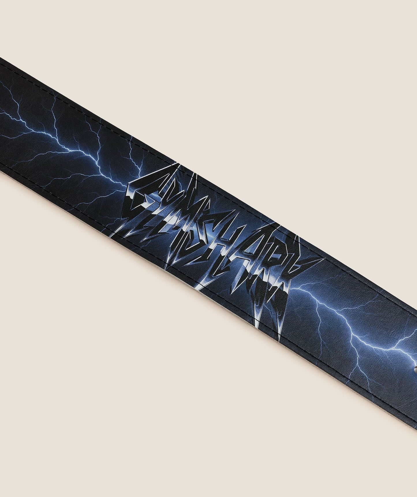 Gymshark Lightning Graphic Lever Belt - GS Black