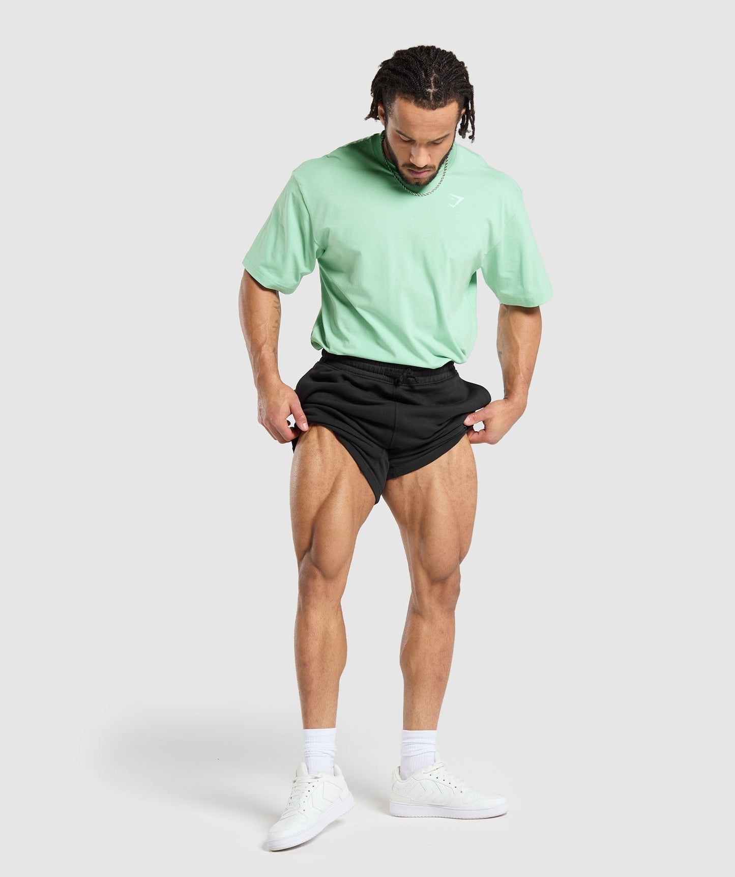 Gymshark Heavy Duty Apparel T-Shirt - Lido Green