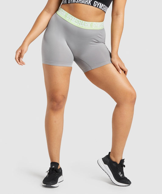 Gymshark Fit Seamless Shorts - Smokey Grey