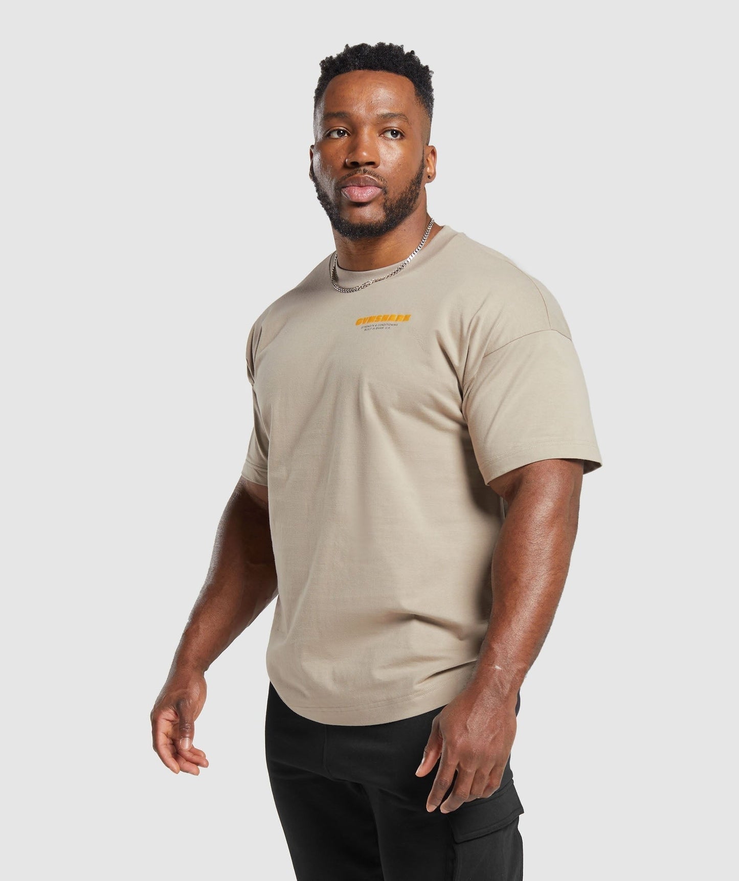 Gymshark Heavy Metal T-Shirt - Brown