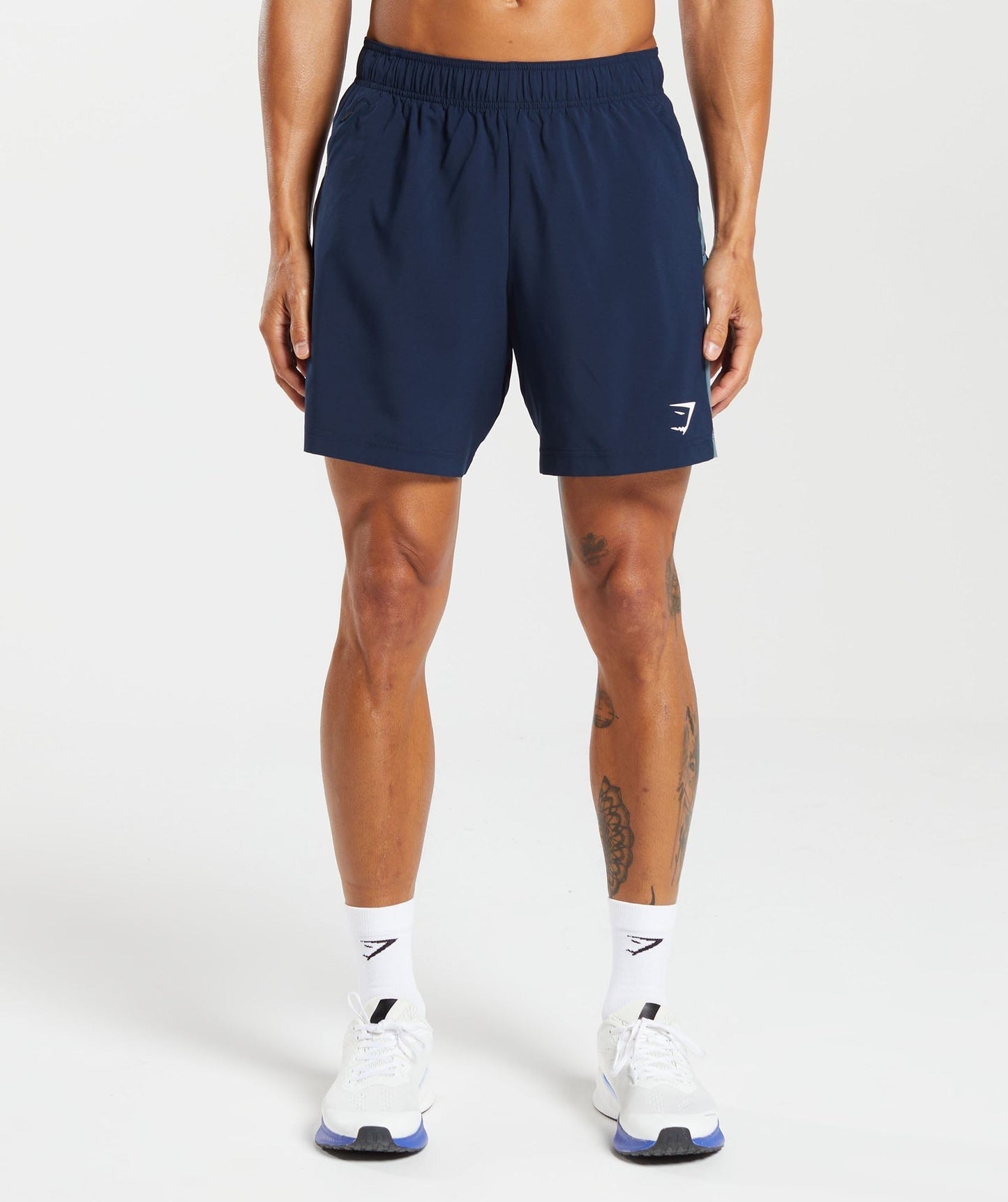 Gymshark Sport 7" Shorts - Navy/Denim Teal