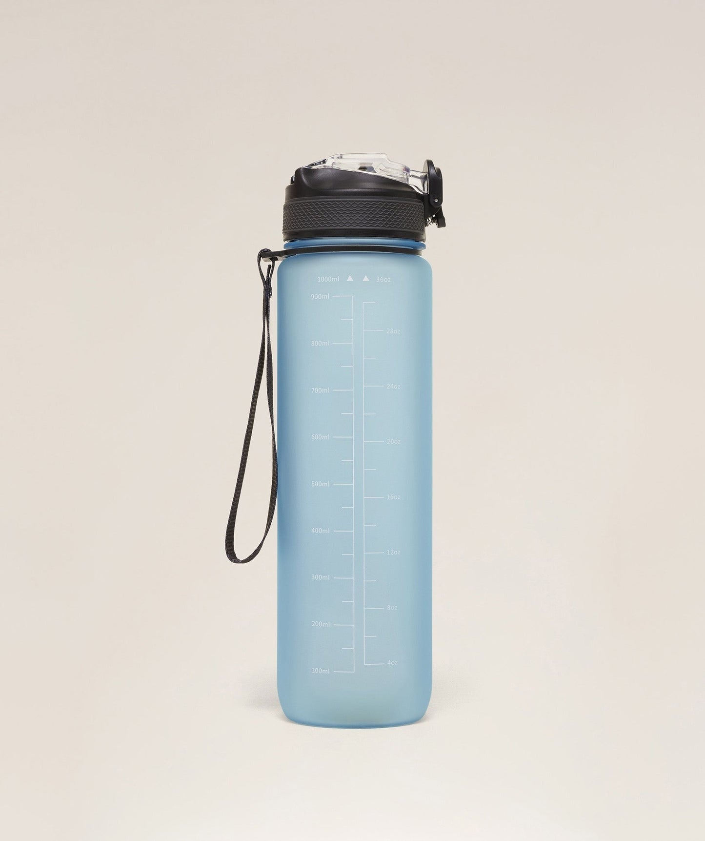 Gymshark Sports Bottle With Straw - Bench Blue