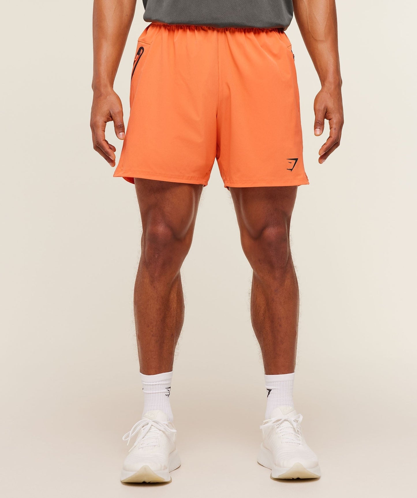 Gymshark Sport Hybrid 6" Shorts - Dayglow Peach
