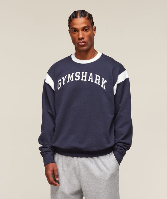 Gymshark GSLC Crew - Heavy Blue