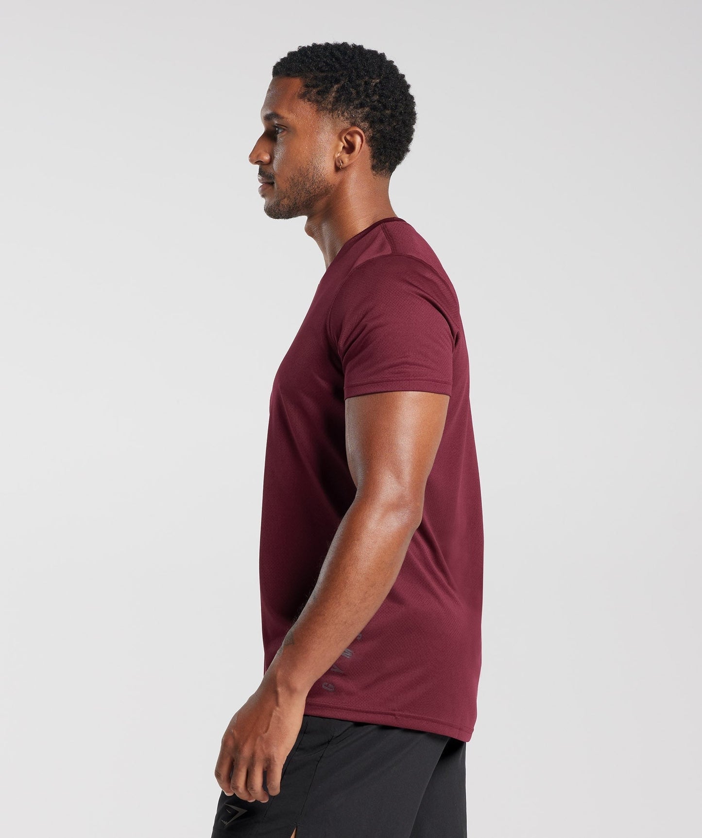 Gymshark Sport T-Shirt - Plum Pink/Black Marl