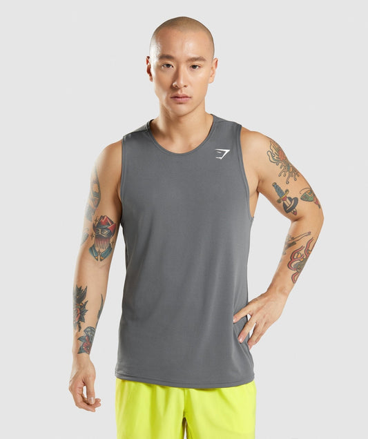 Gymshark Arrival Tank - Grey