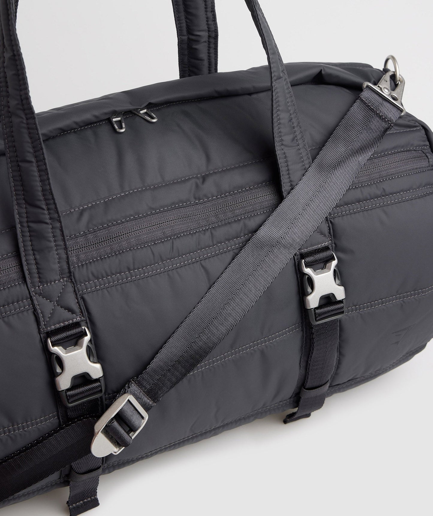 Gymshark Lifestyle Barrel Bag - Onyx Grey