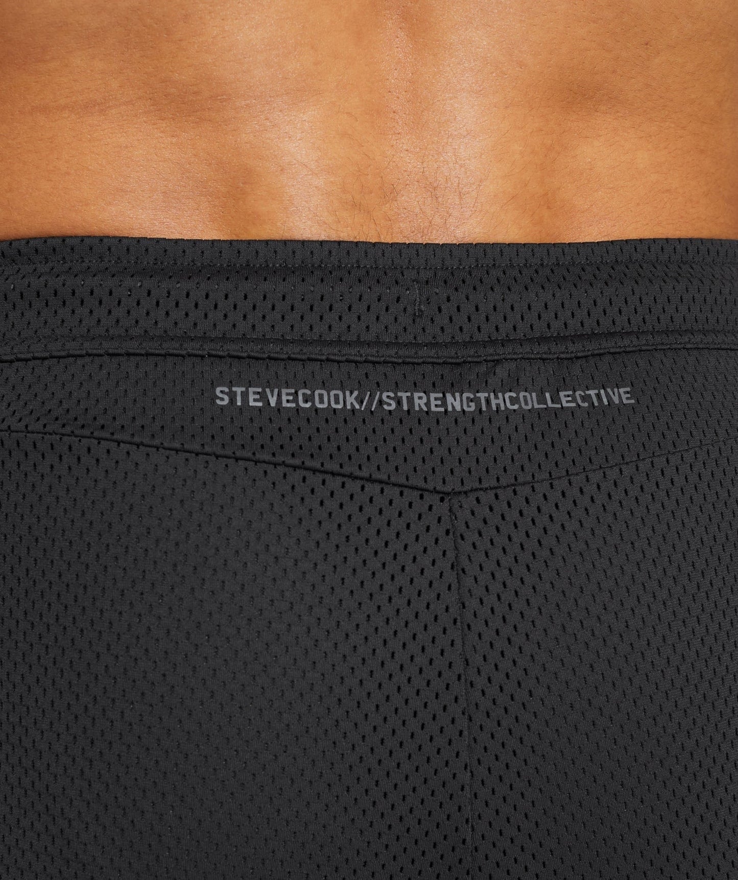 Gymshark //Steve Cook Mesh Shorts - Black
