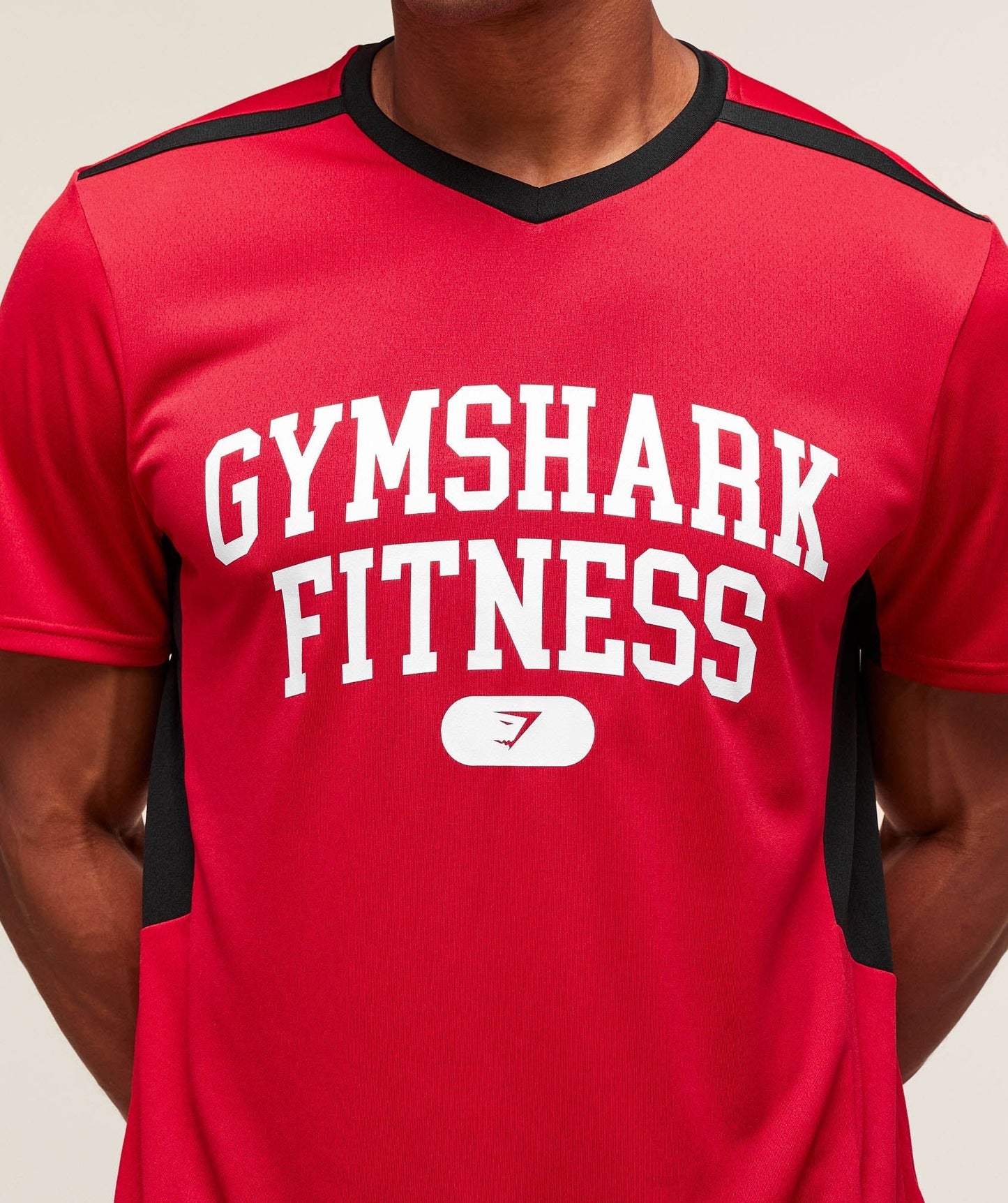 Gymshark Campus Tech T-Shirt - Conditioning Red
