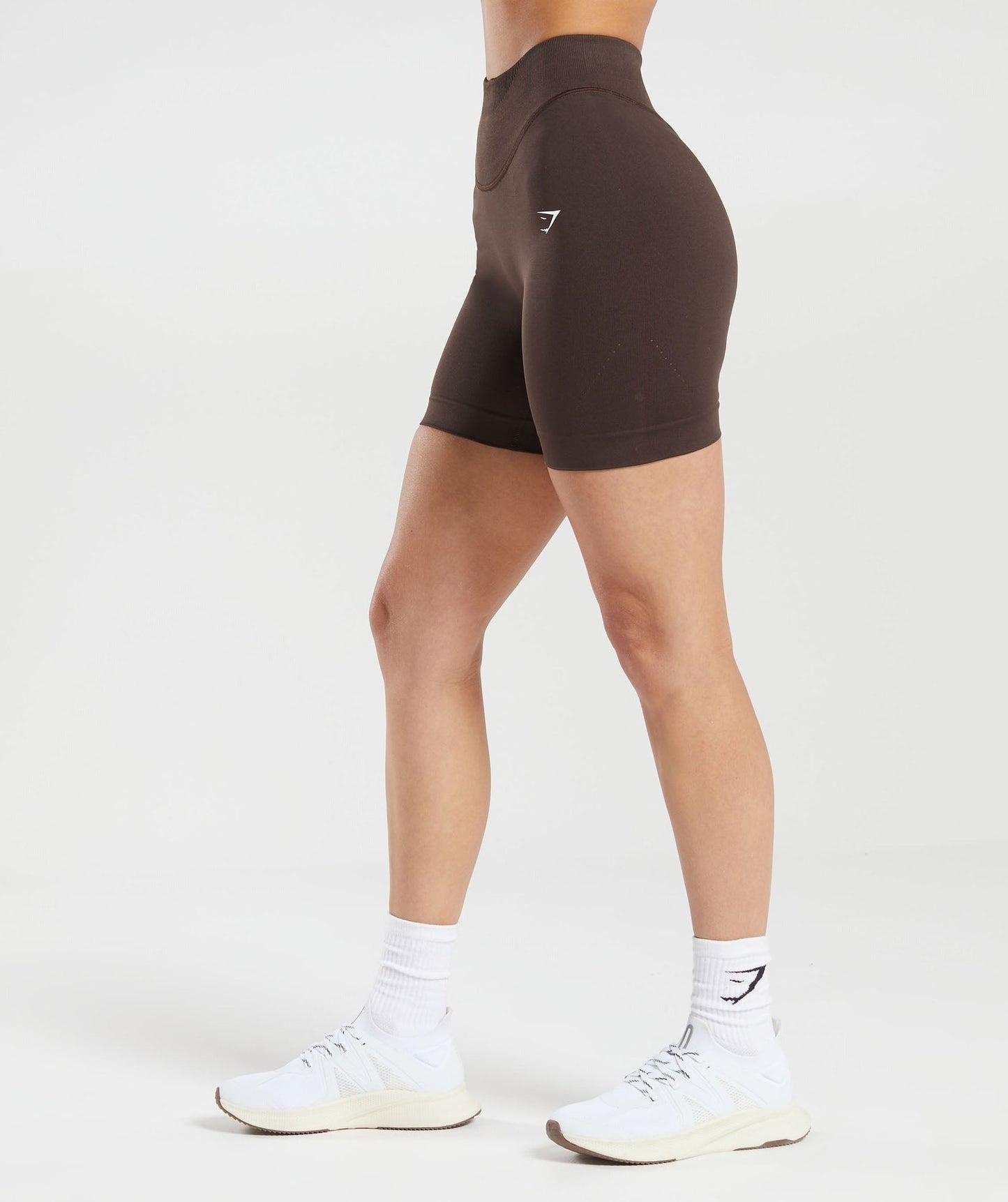Gymshark Sweat Seamless Shorts - Shadow Brown