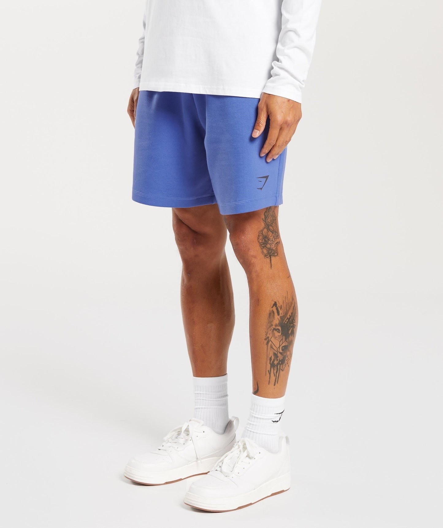 Gymshark Knit Shorts - Court Blue