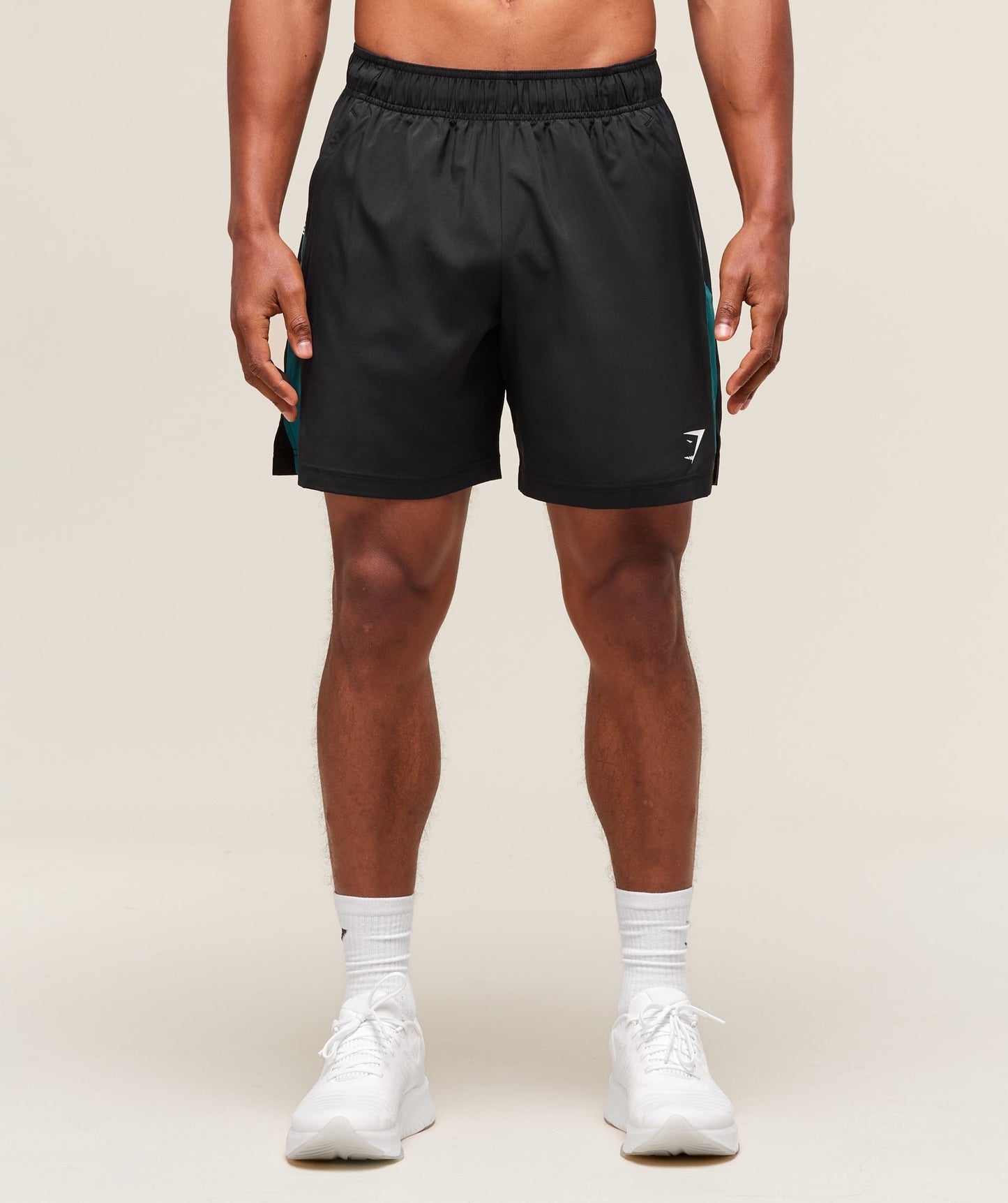 Gymshark Sport 7" Shorts - Black/Functional Teal