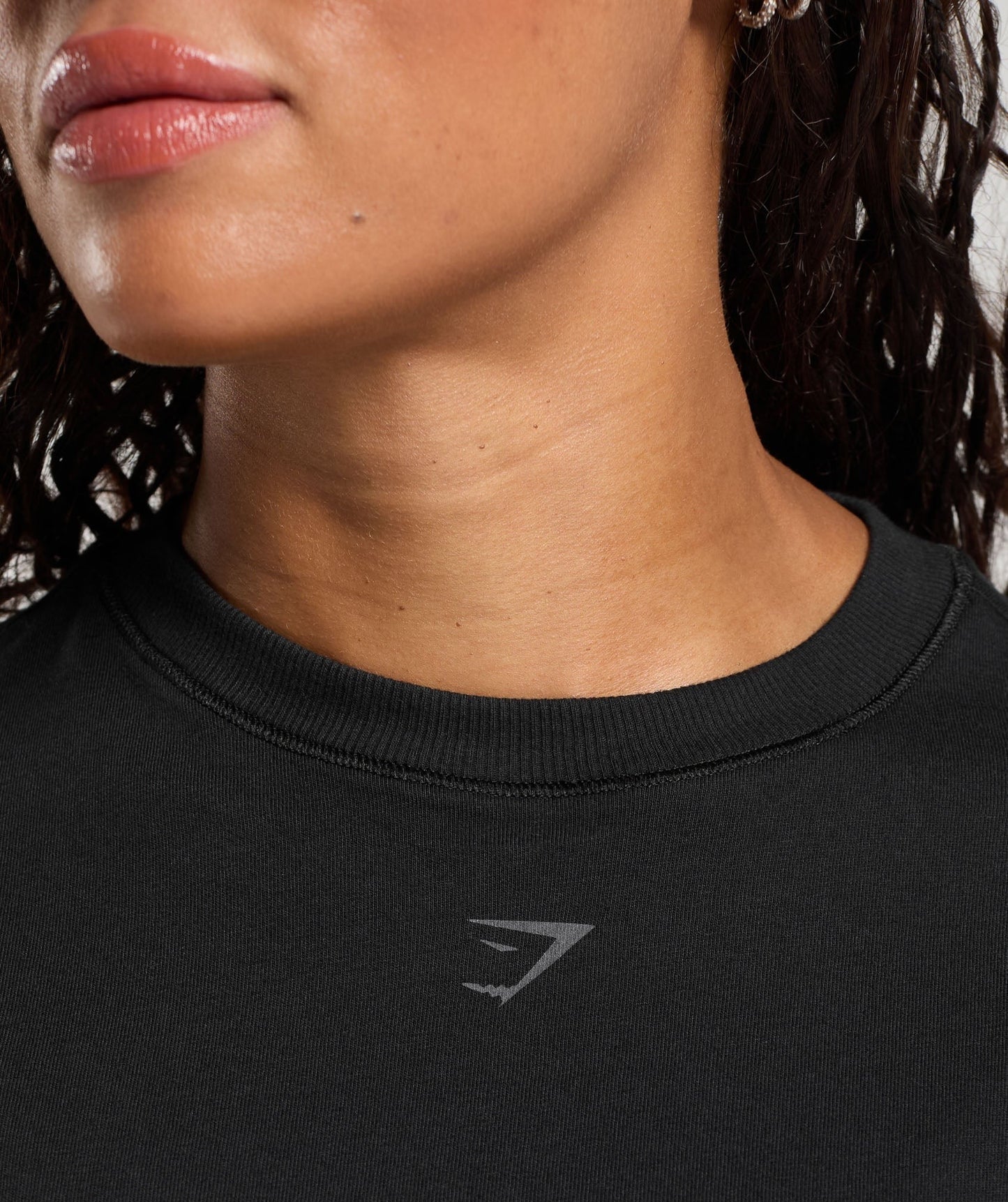 Gymshark Gritty Muscle Mommy Long Sleeve Top - Black