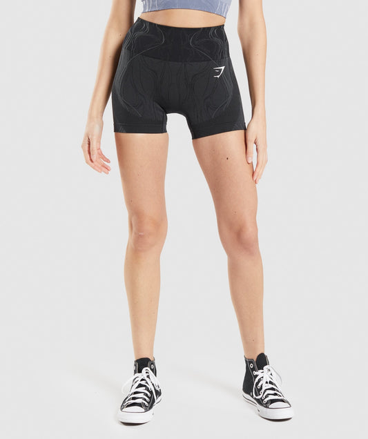 Gymshark Mercury Seamless Shorts - Black