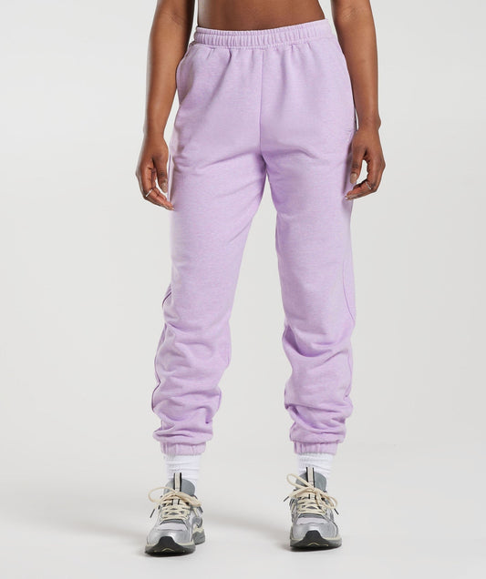 Gymshark Rest Day Sweats Joggers - Aura Lilac Marl