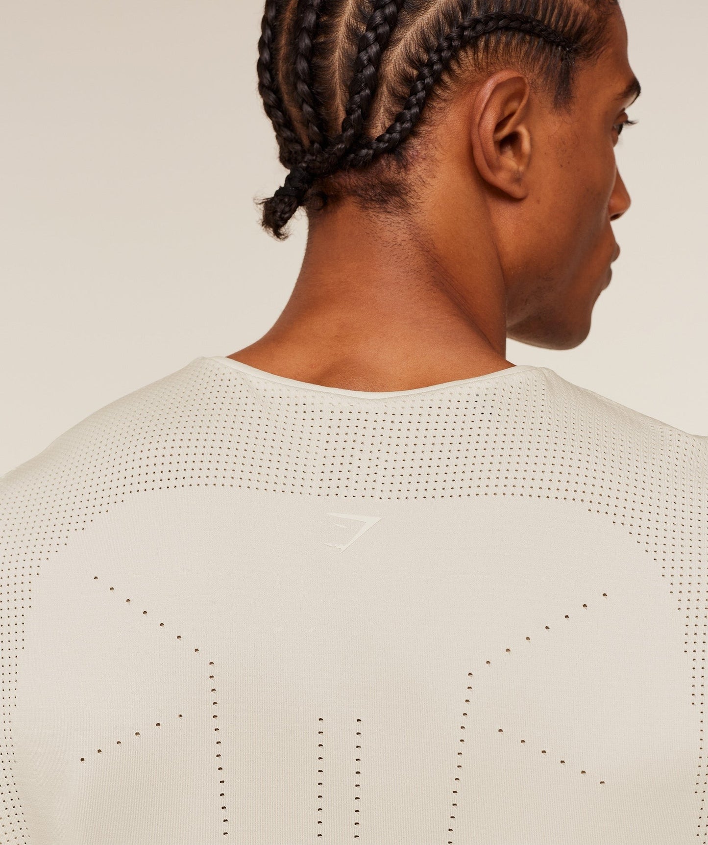 Gymshark Distance Seamless Tank - Soft White / Soft White