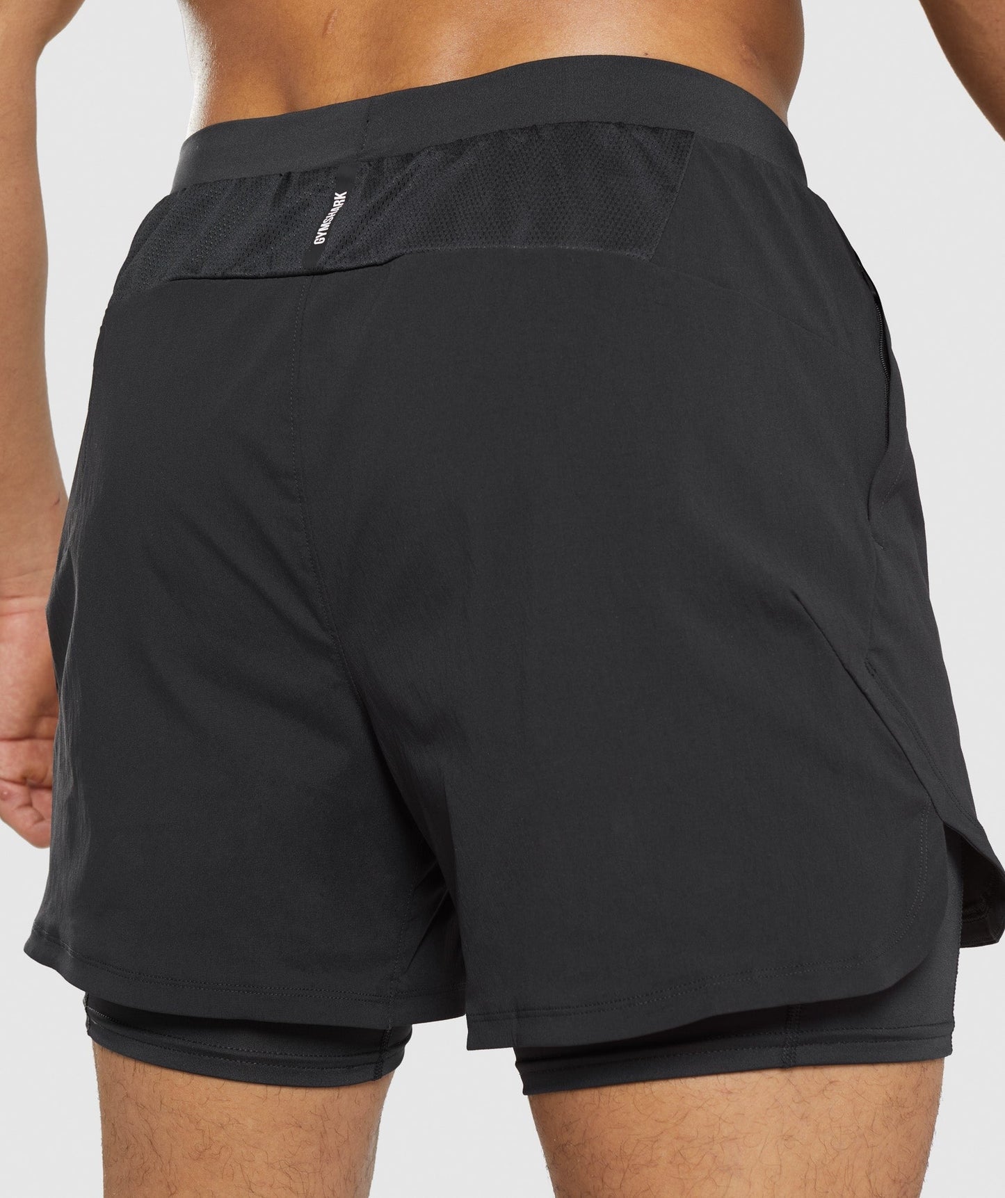 Gymshark Speed Evolve 5" 2 In 1 Shorts - Black