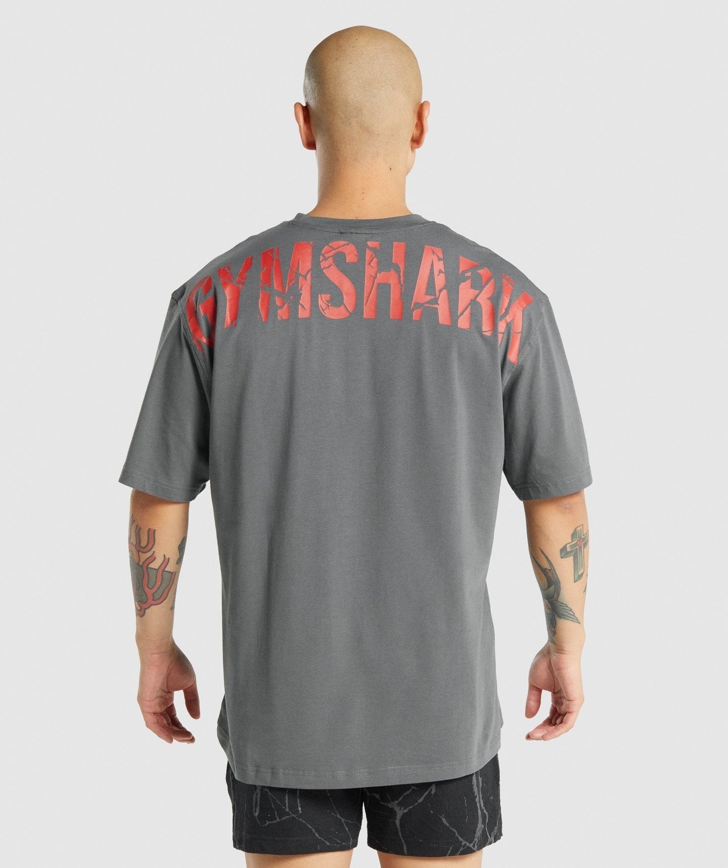 Gymshark Power T-Shirt - Charcoal Grey