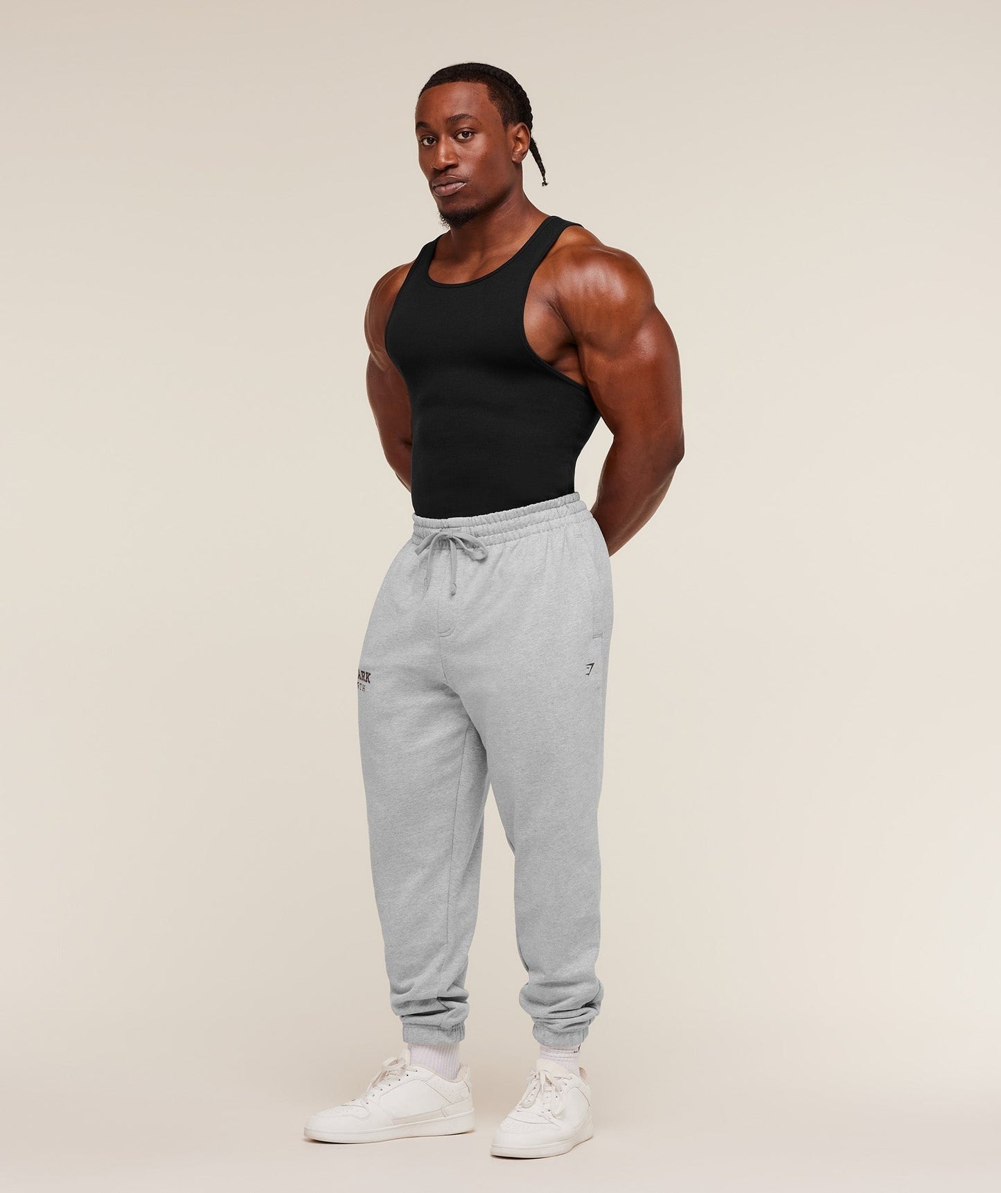 Gymshark Strength Joggers - Light Grey Core Marl