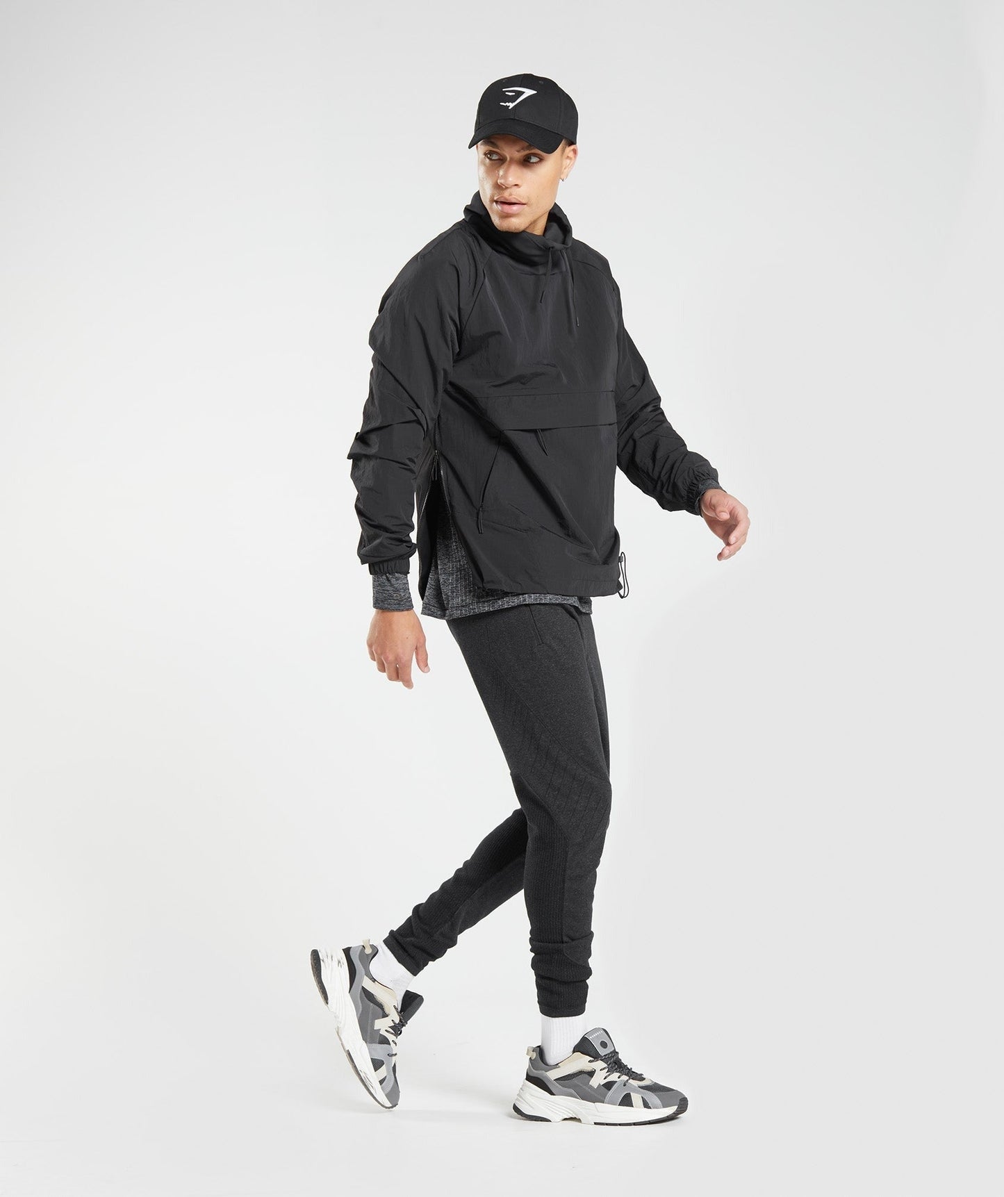 Gymshark Retake Knit Joggers - Black Marl