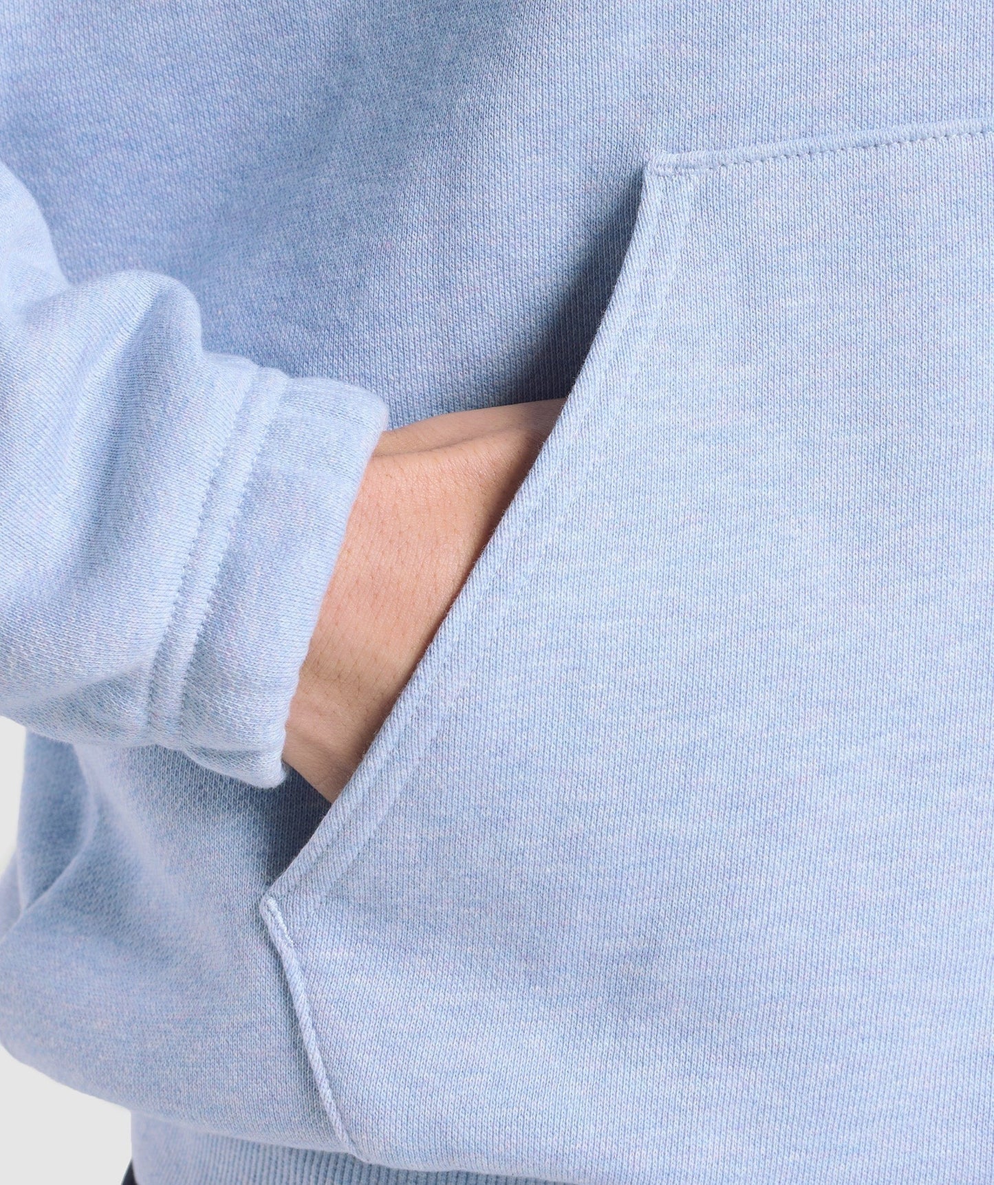 Gymshark Rest Day Sweats 2.0 Oversized Hoodie - Blue Marl