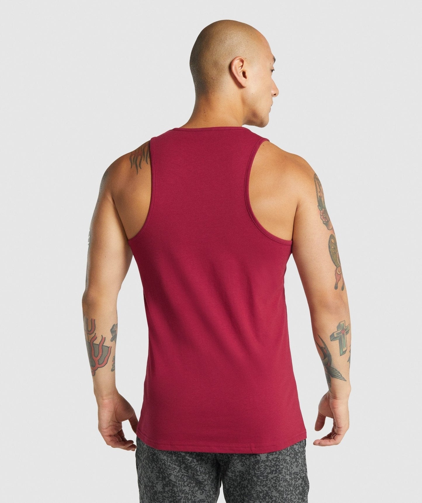 Gymshark Critical 2.0 Tank - Burgundy
