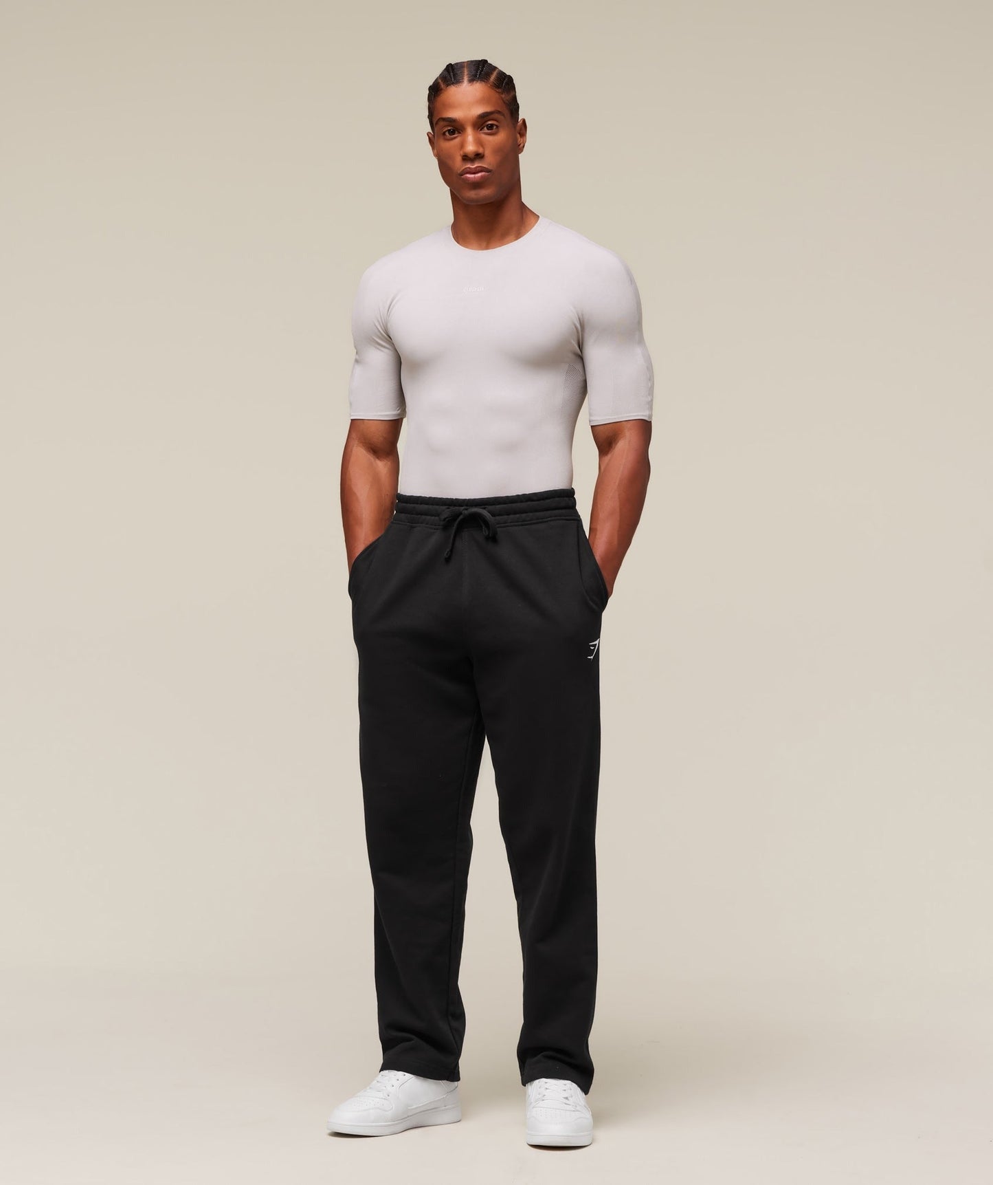 Gymshark everywear Warp Knit T-Shirt - Tame Grey