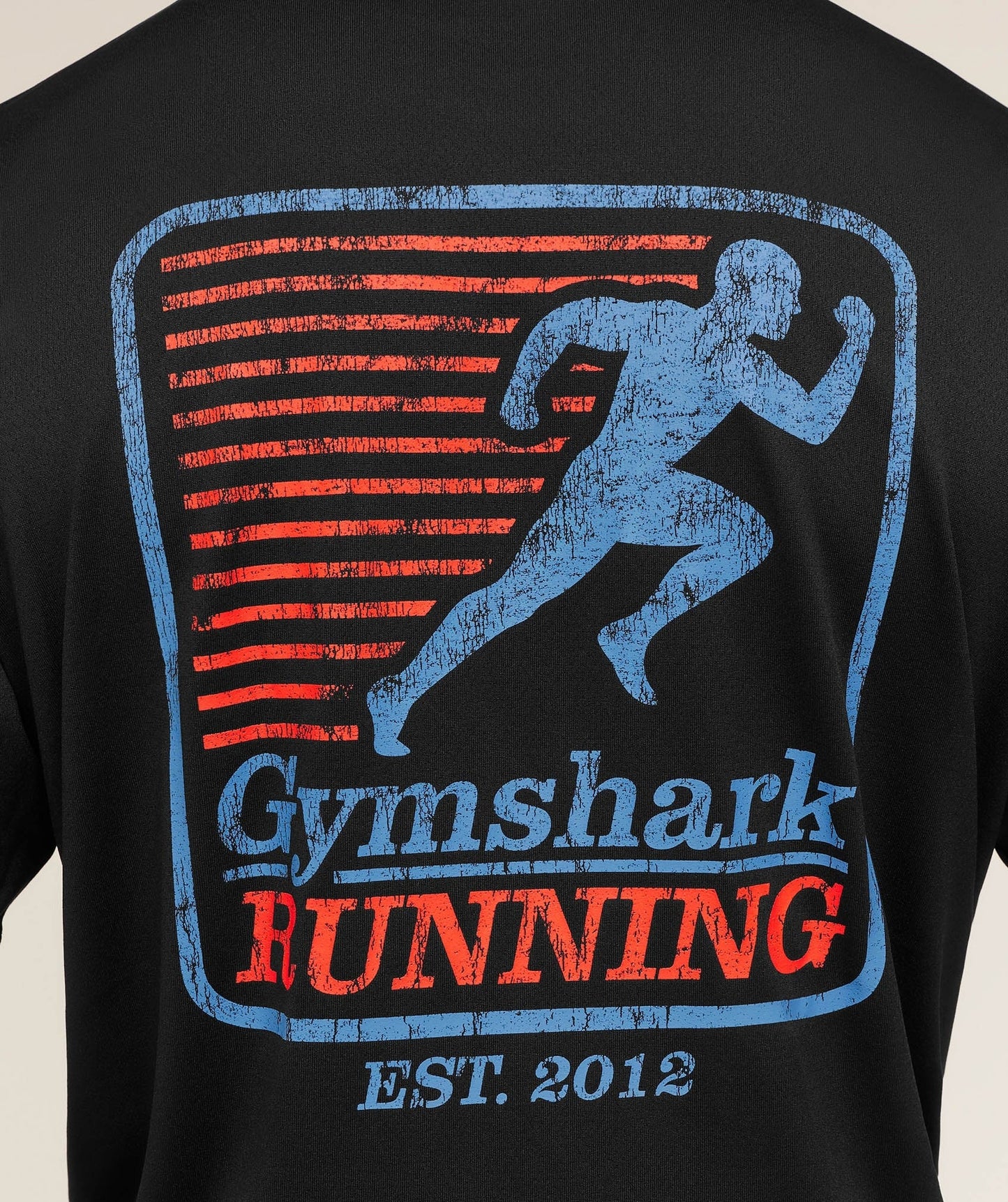 Gymshark Run Club Graphic T-Shirt - GS Black