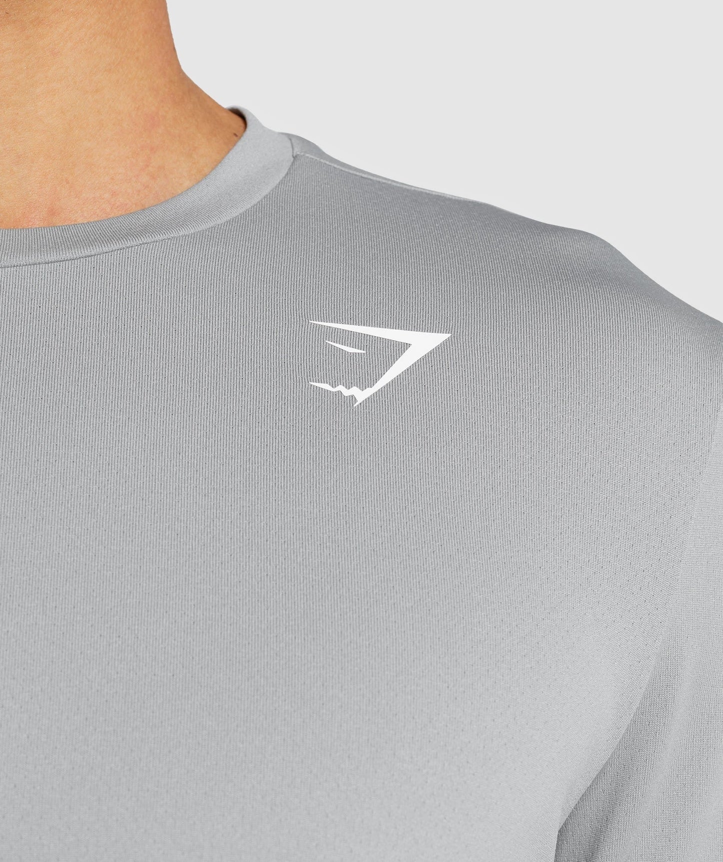 Gymshark Arrival Long Sleeve T-Shirt - Smokey Grey