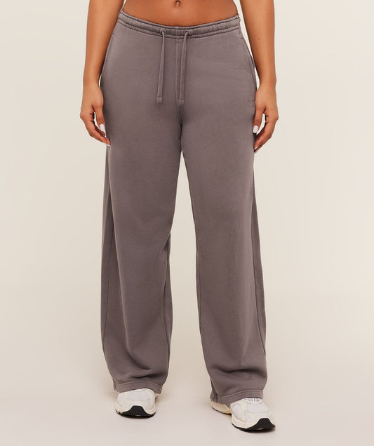 Gymshark Pump Straight Leg Pants - GS Cool Brown/WASH